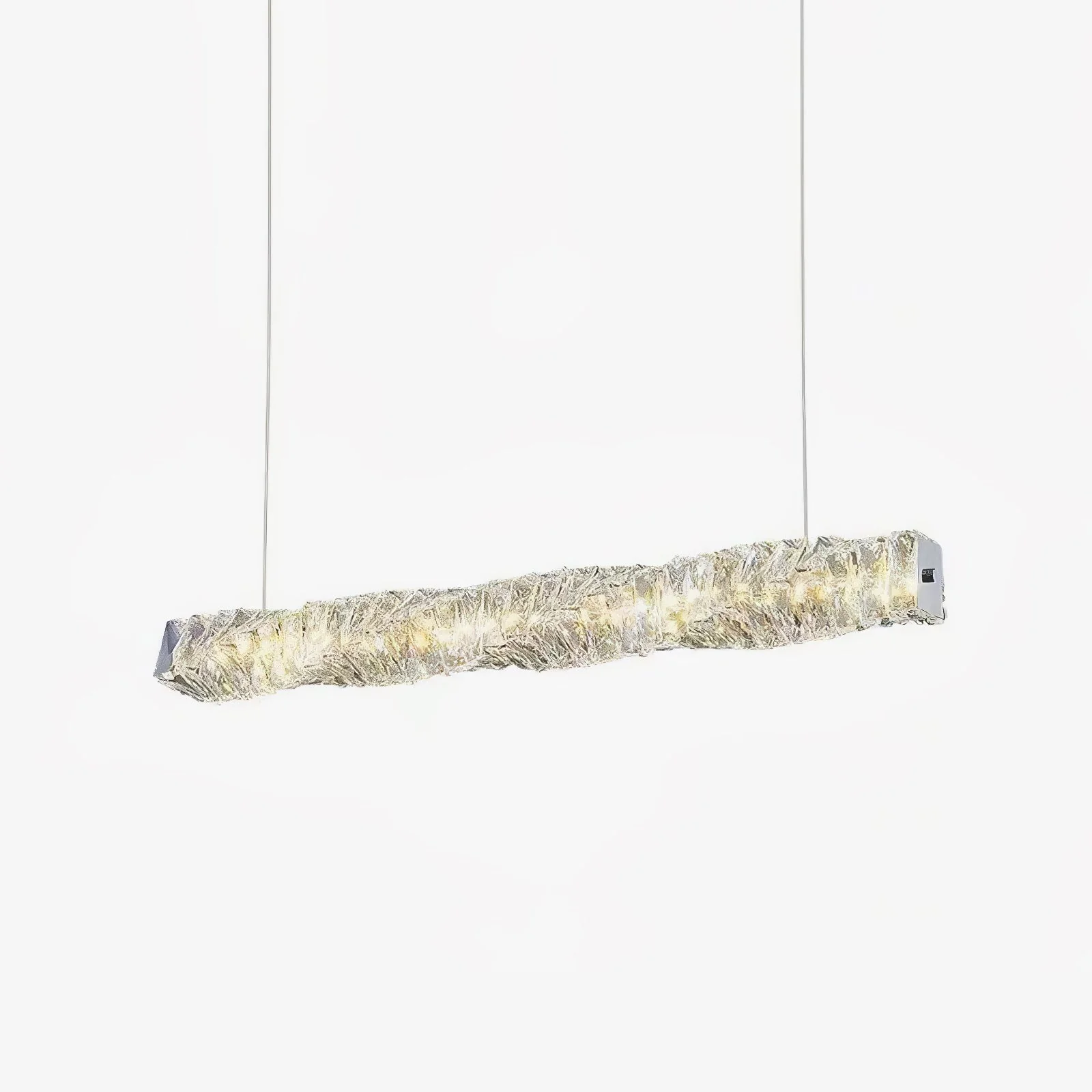 Stream Long Crystal Pendant Lamp