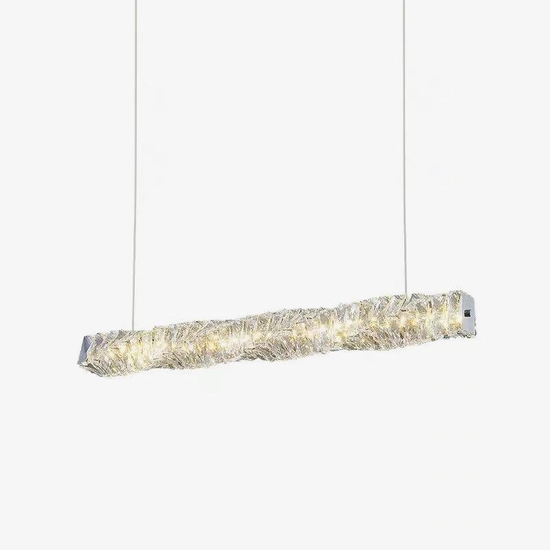 Stream Long Crystal Pendant Lamp - Image 6