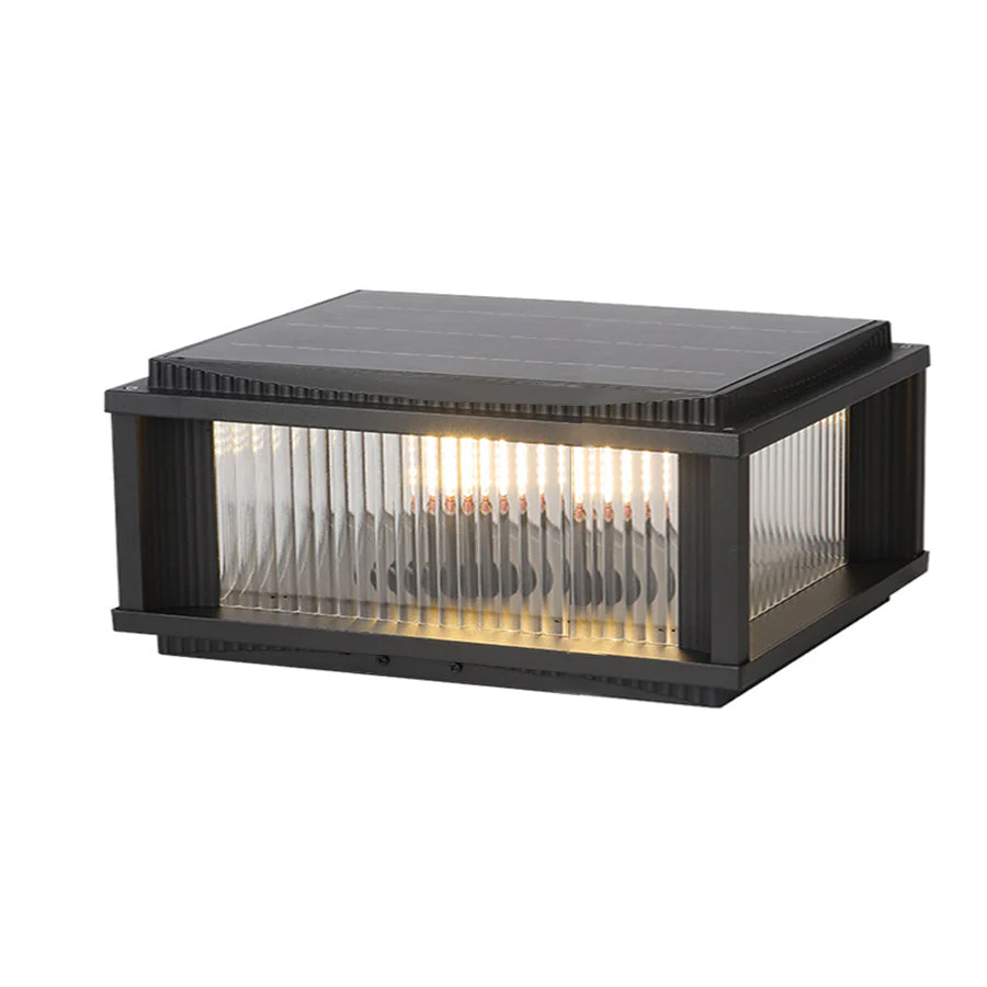 Strge Retro Style Outdoor Pillar Solar Lights - Image 10