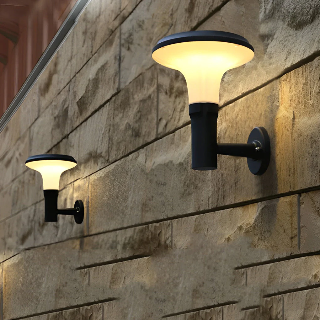 Sunine Round Flower LED Modern Outdoor Wall Lamp