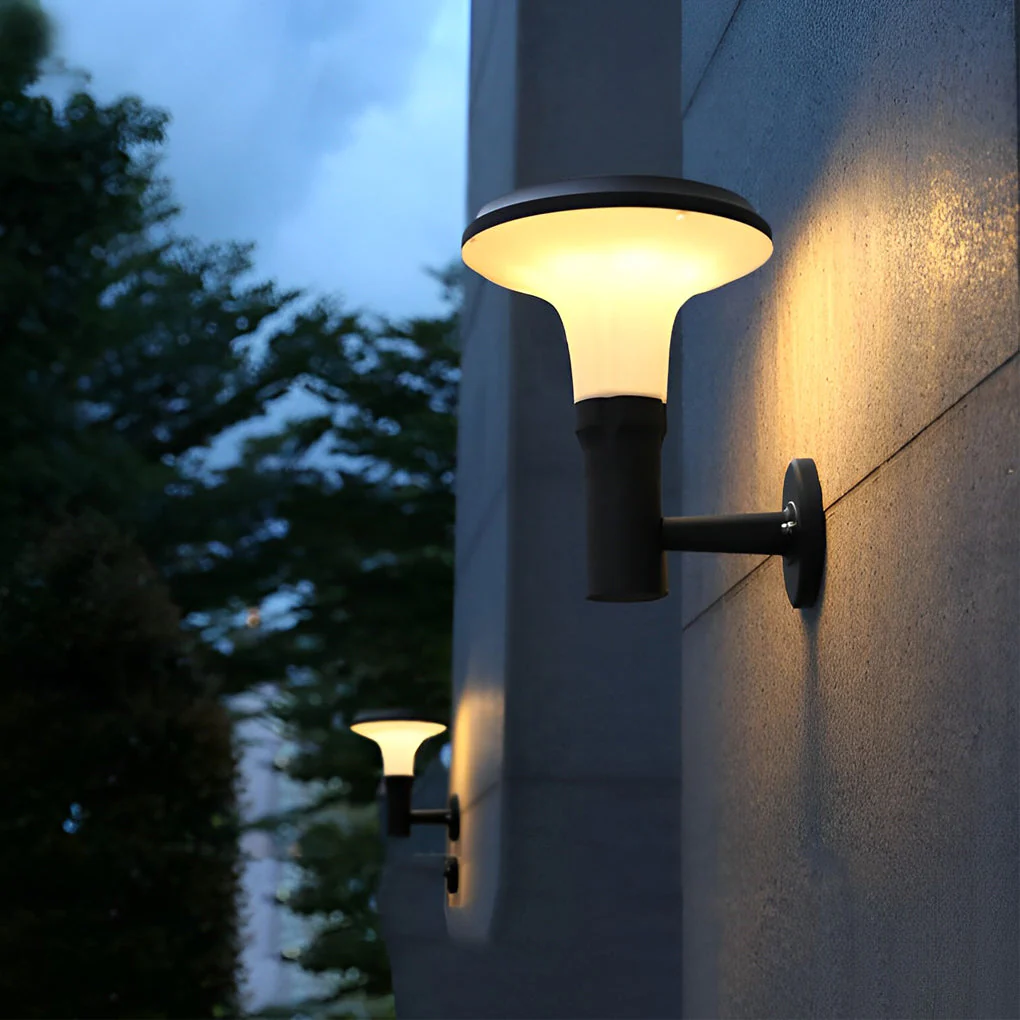 Sunine Round Flower LED Modern Outdoor Wall Lamp - Image 10