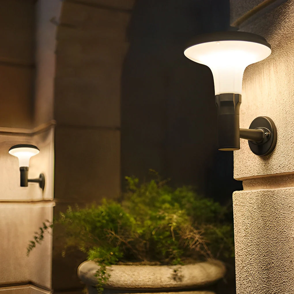 Sunine Round Flower LED Modern Outdoor Wall Lamp - Image 6