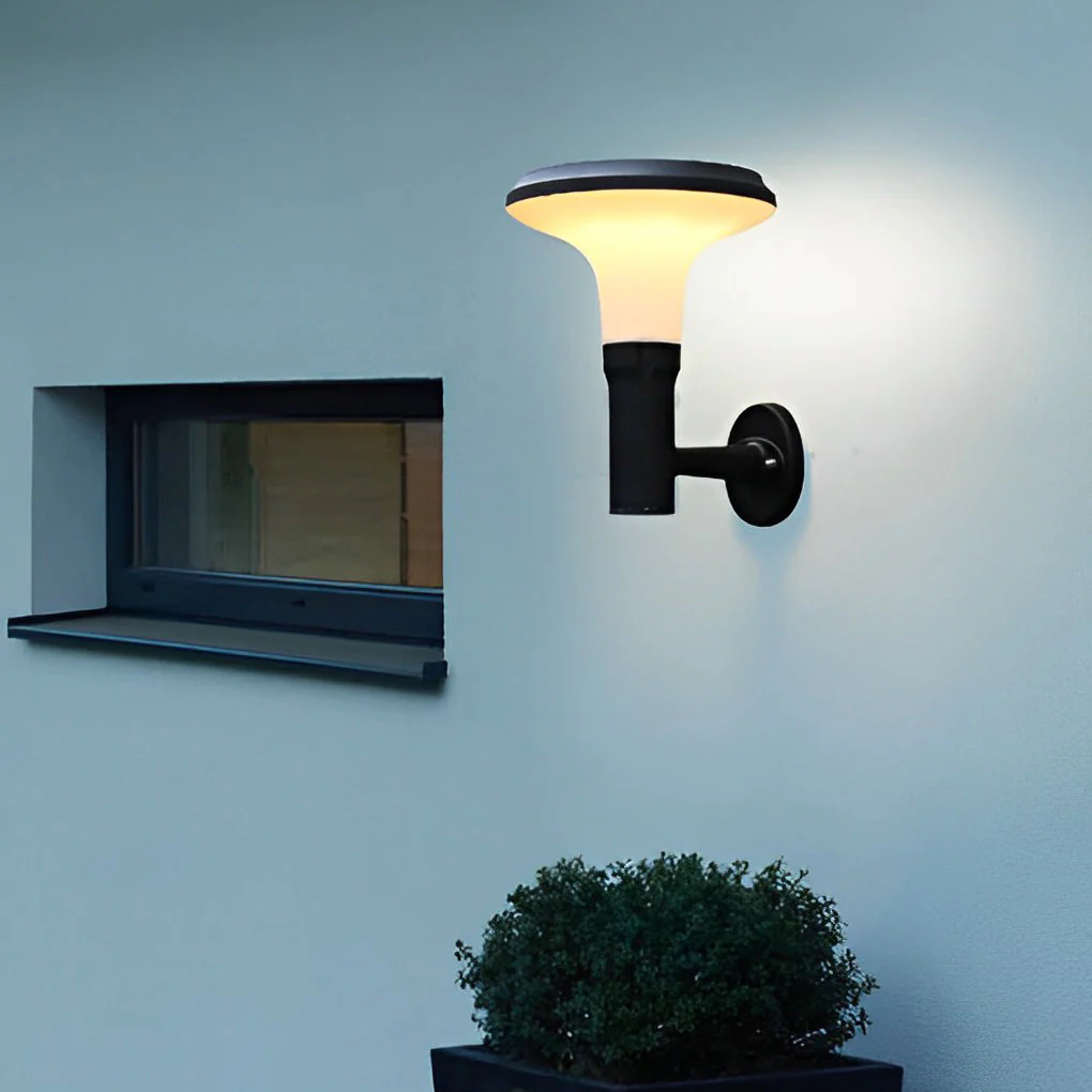 Sunine Round Flower LED Modern Outdoor Wall Lamp - Image 7