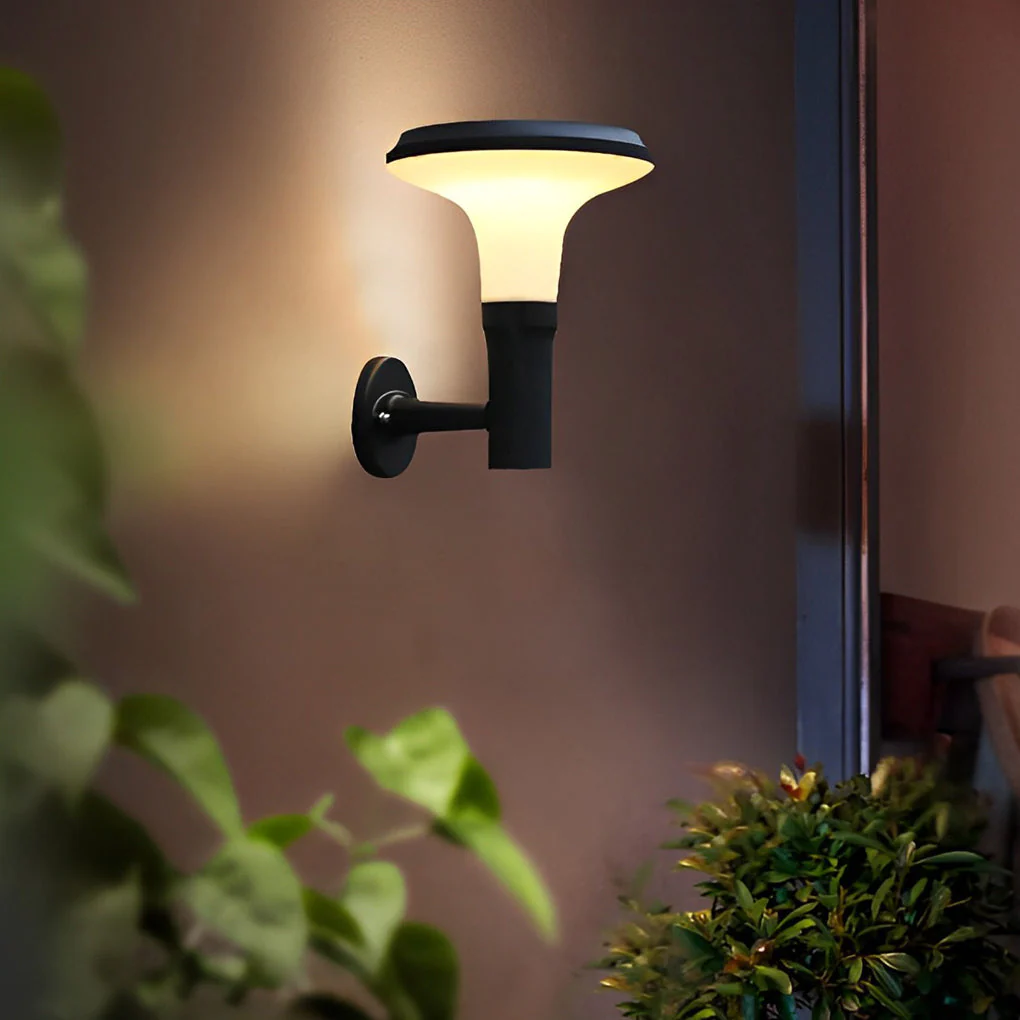 Sunine Round Flower LED Modern Outdoor Wall Lamp - Image 9