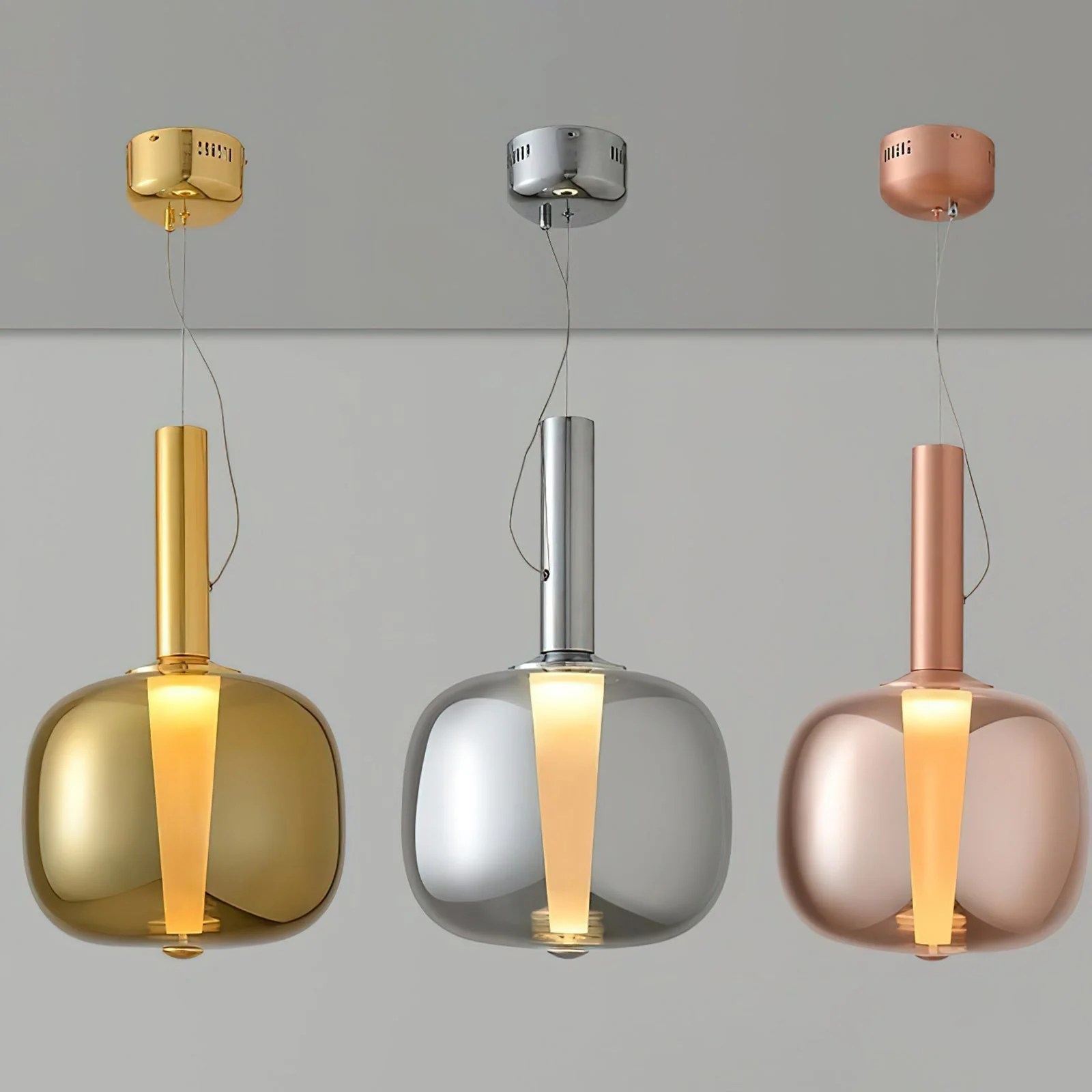 Sunset Modern Glass Pendant Light - Image 10