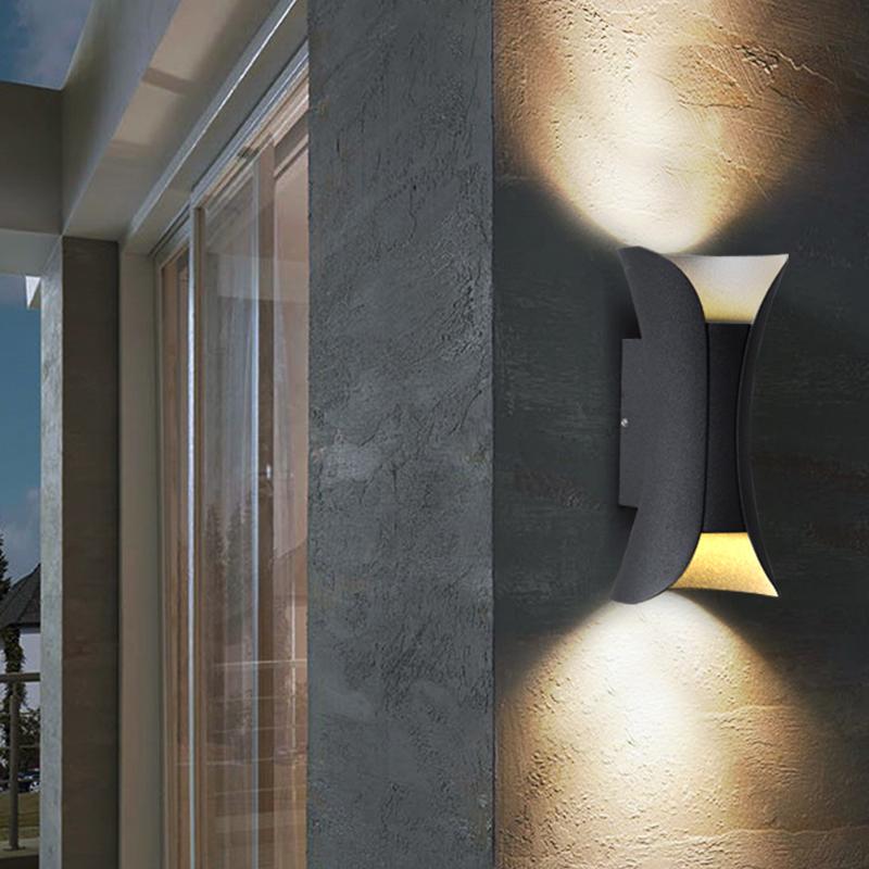 Sunshine Waterproof Modern Glass Outdoor Wall Lights - Image 14
