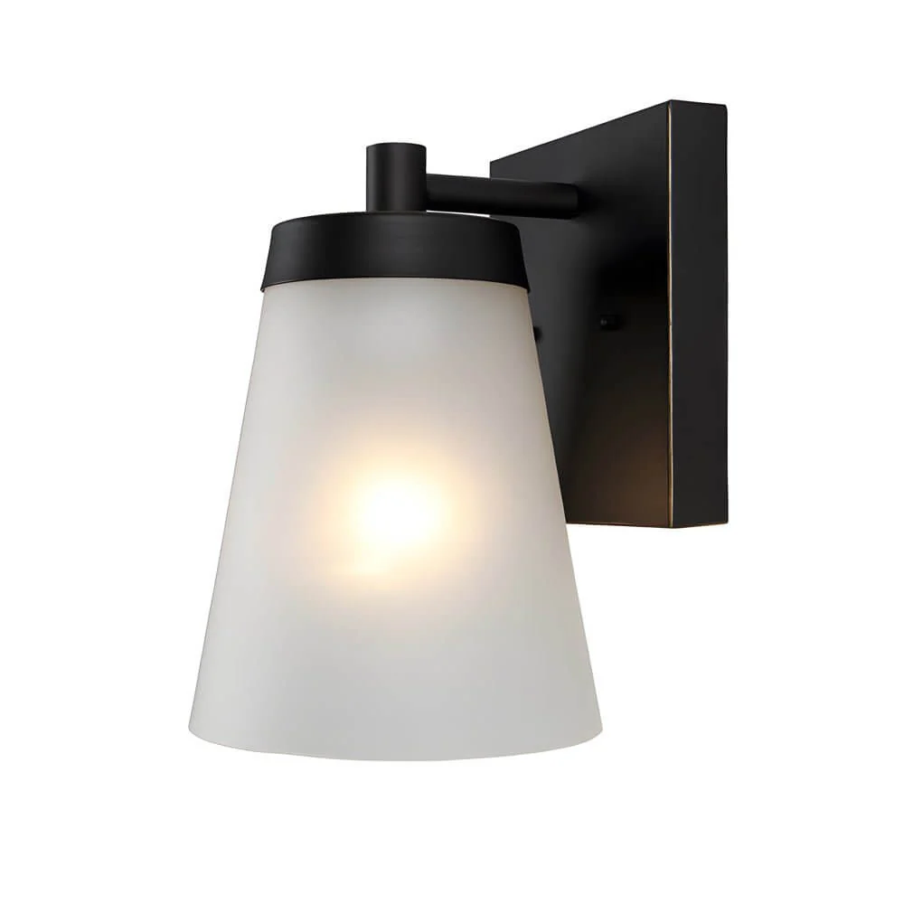 Supplan Traditional Sensor Glass Outdoor Wall Sconce - Image 4