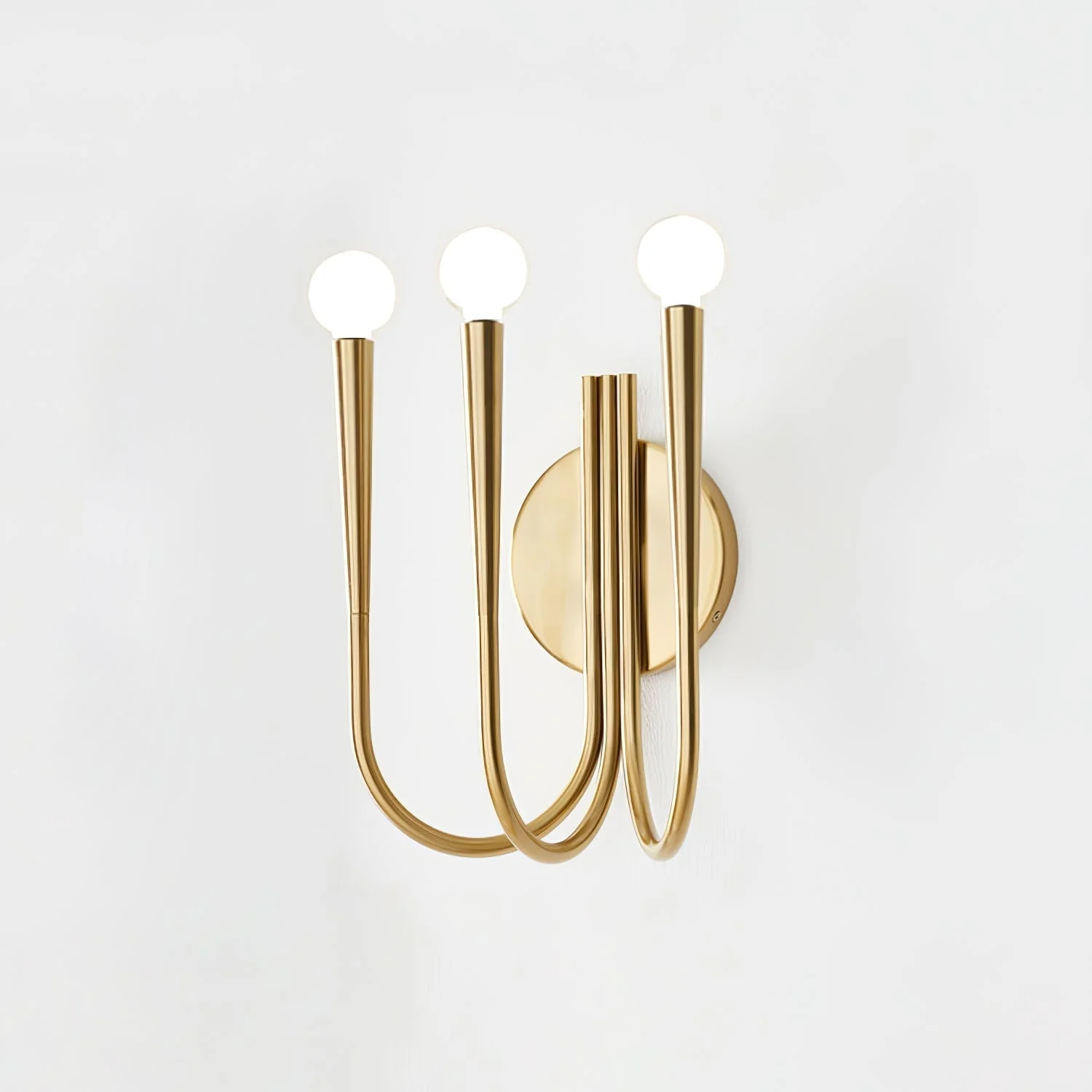 Swoop Premium Elegance Arm Glass Wall Lamp - Image 11