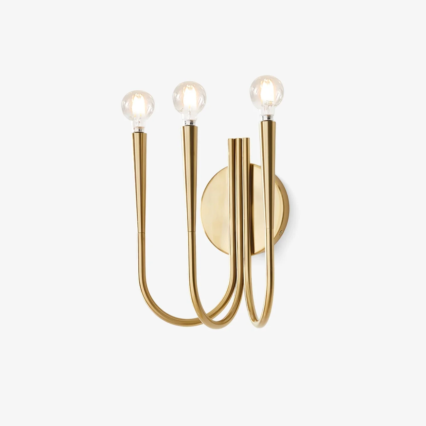 Swoop Premium Elegance Arm Glass Wall Lamp - Image 12