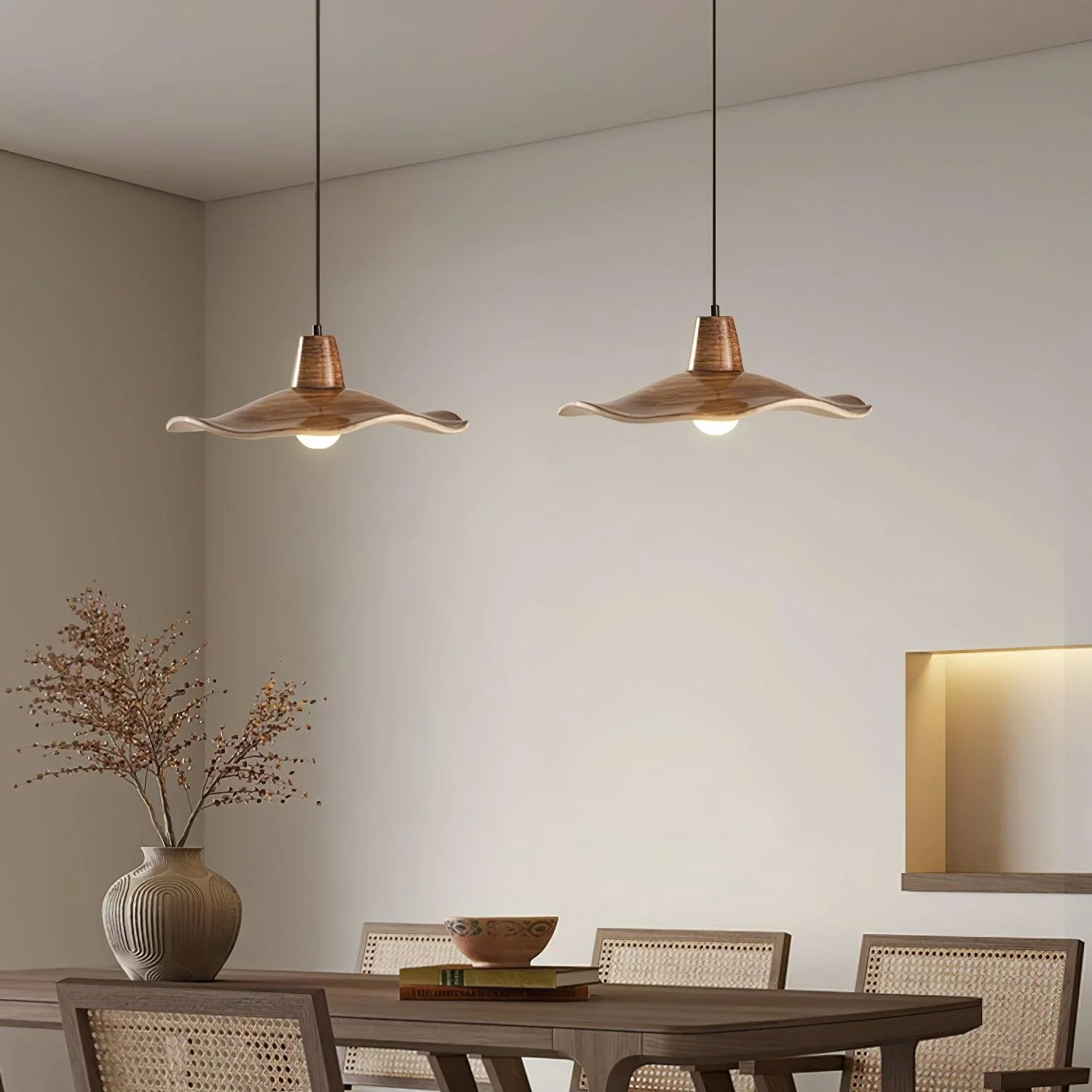Sylaeara Nordic Art Resin Pendant Lamp - Image 2