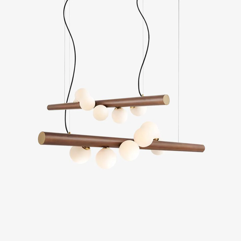 Sylphia Scandinavian Wooden Pendant Lamp