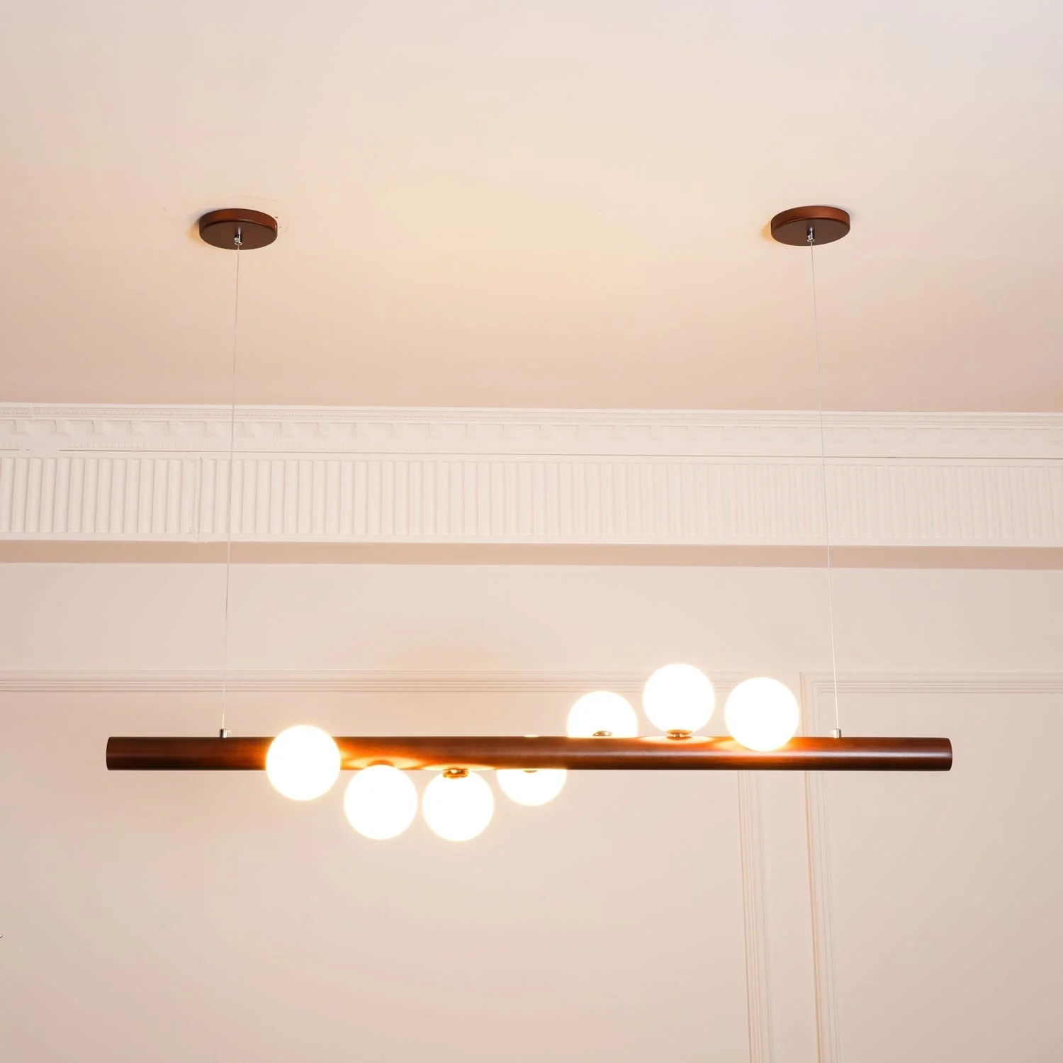 Sylphia Scandinavian Wooden Pendant Lamp - Image 5