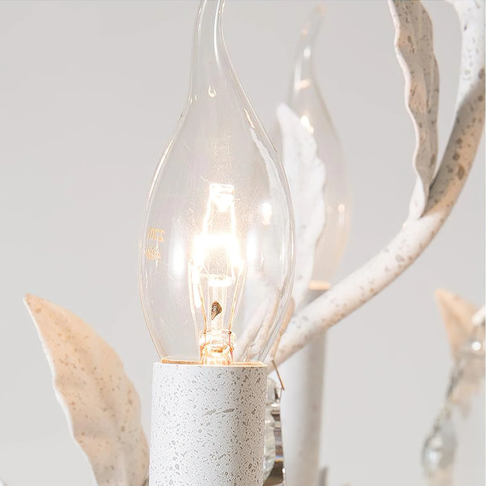 Sylvia Vintage Glass Chandelier - Image 25