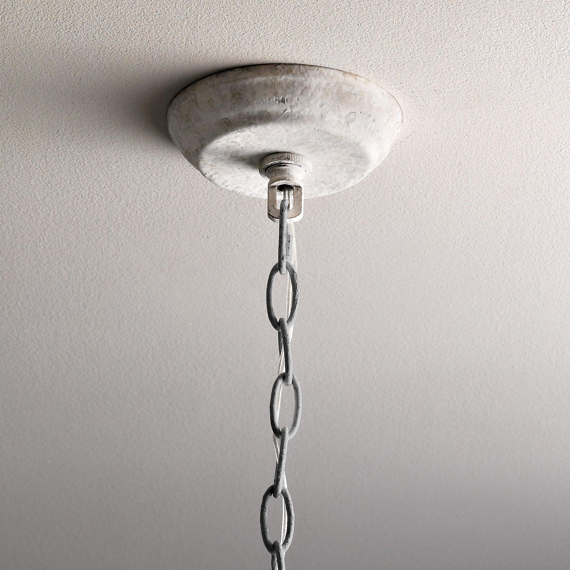Sylvia Vintage Glass Chandelier - Image 27