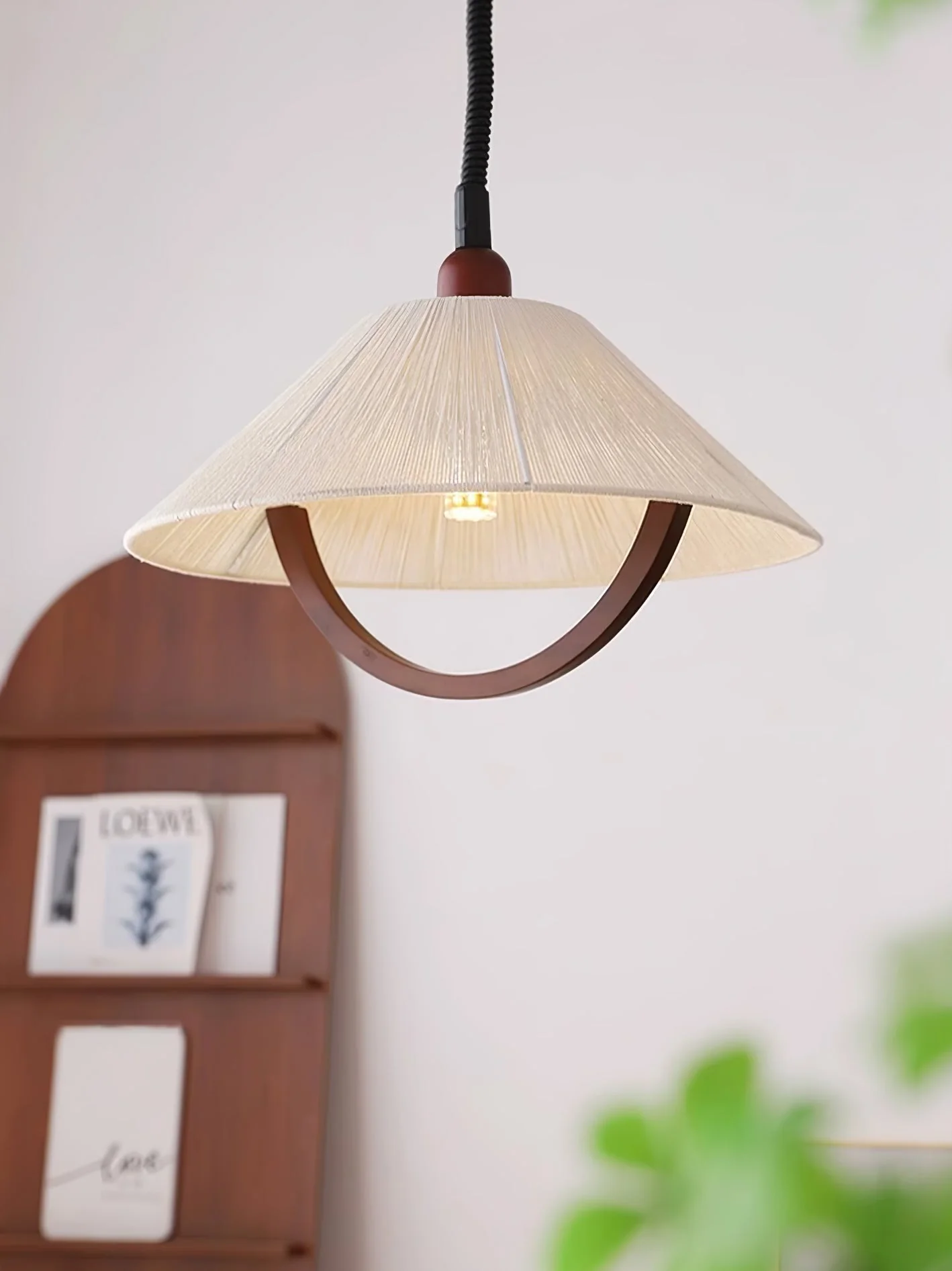 Syraeen Premium Nordic Art Wood Pendant Lamp - Image 11