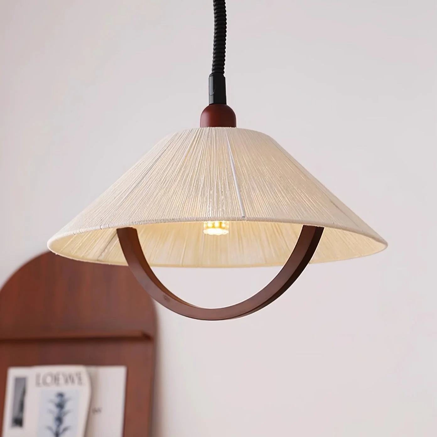 Syraeen Premium Nordic Art Wood Pendant Lamp - Image 15
