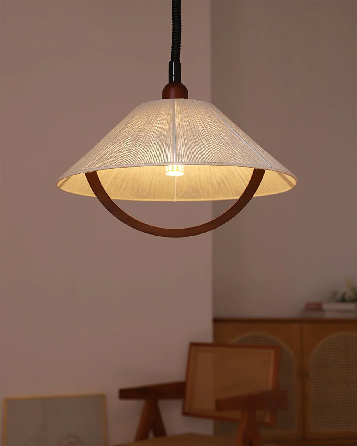 Syraeen Premium Nordic Art Wood Pendant Lamp - Image 19