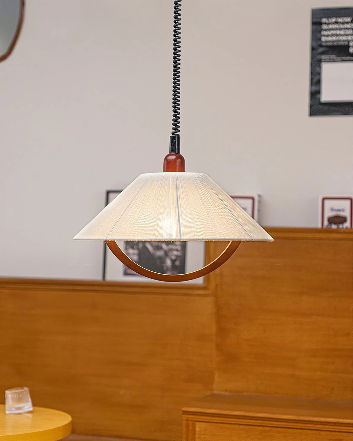 Syraeen Premium Nordic Art Wood Pendant Lamp - Image 24