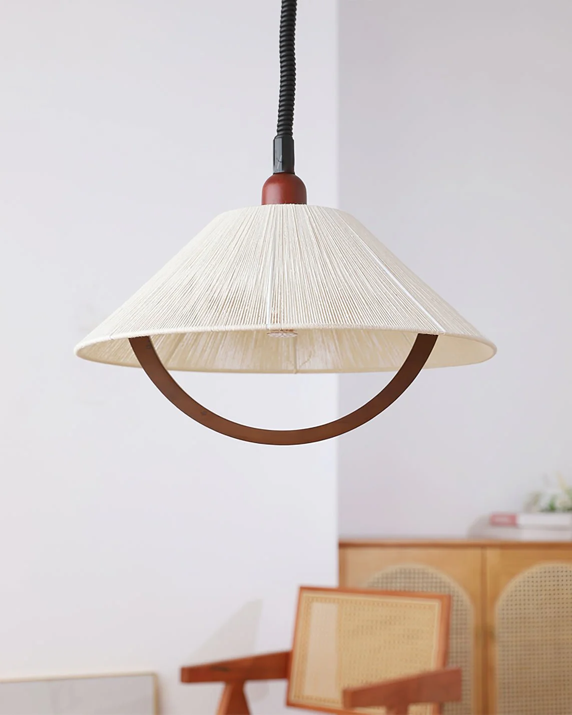 Syraeen Premium Nordic Art Wood Pendant Lamp - Image 25