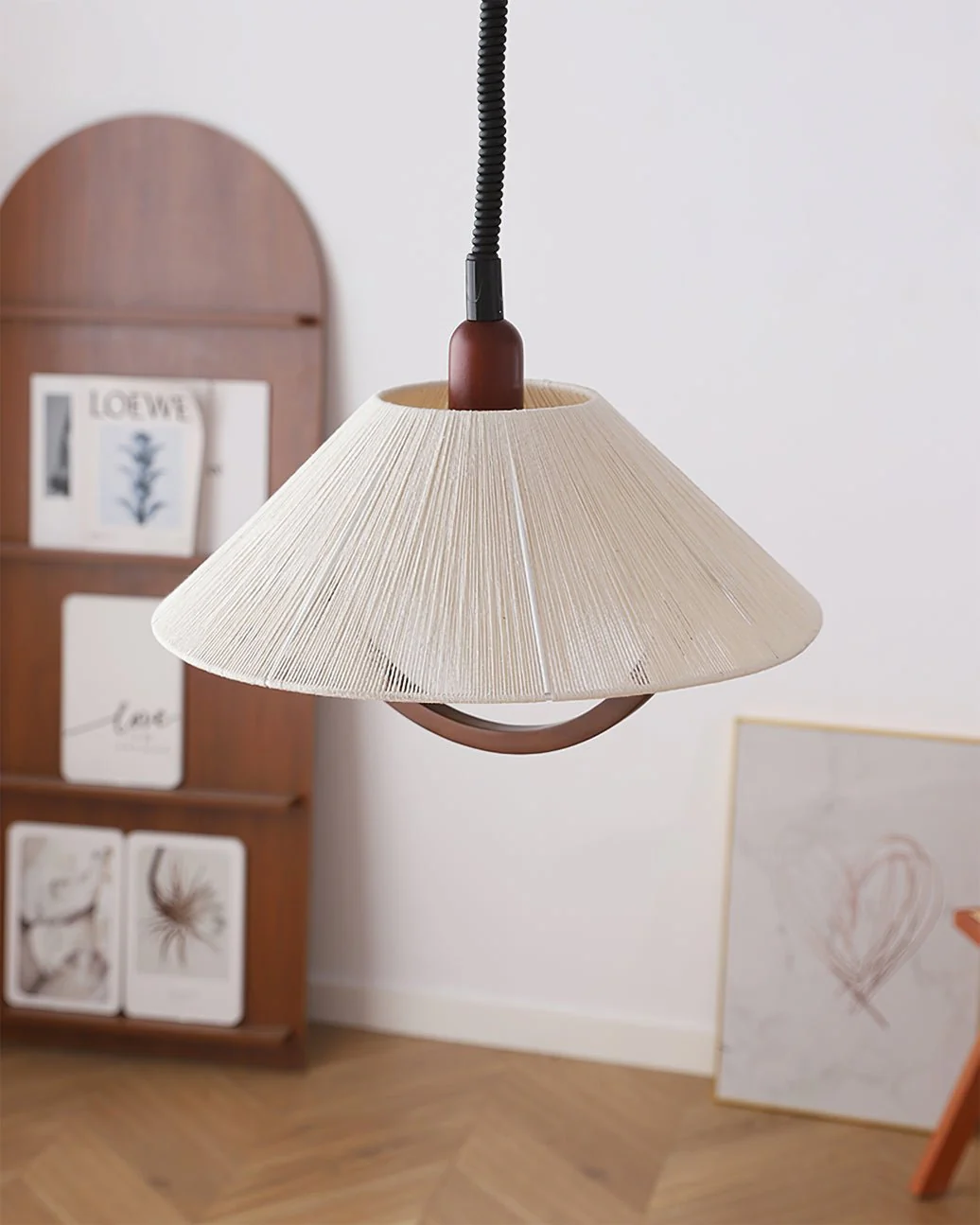 Syraeen Premium Nordic Art Wood Pendant Lamp - Image 26