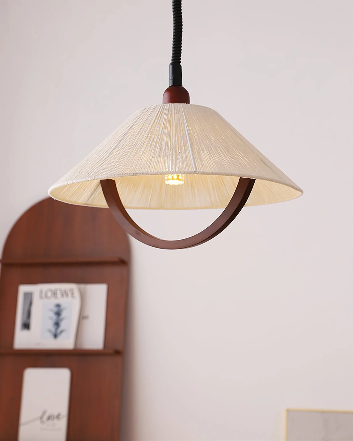 Syraeen Premium Nordic Art Wood Pendant Lamp - Image 27
