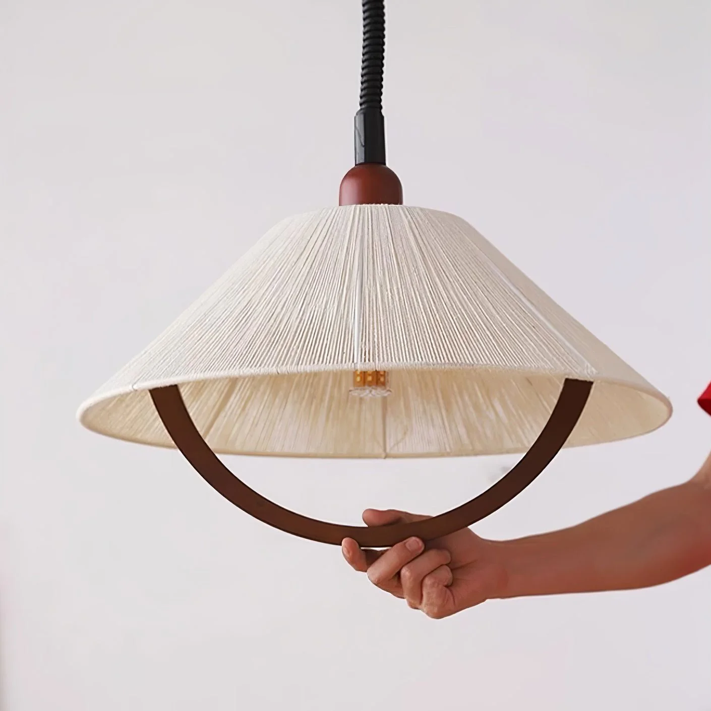 Syraeen Premium Nordic Art Wood Pendant Lamp - Image 32