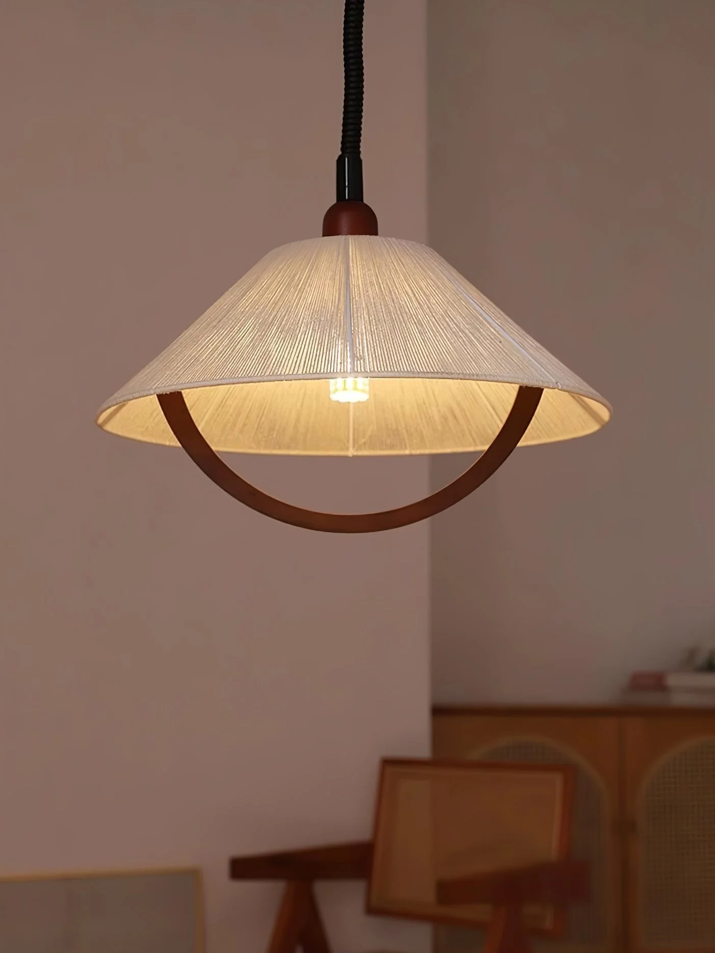 Syraeen Premium Nordic Art Wood Pendant Lamp - Image 35