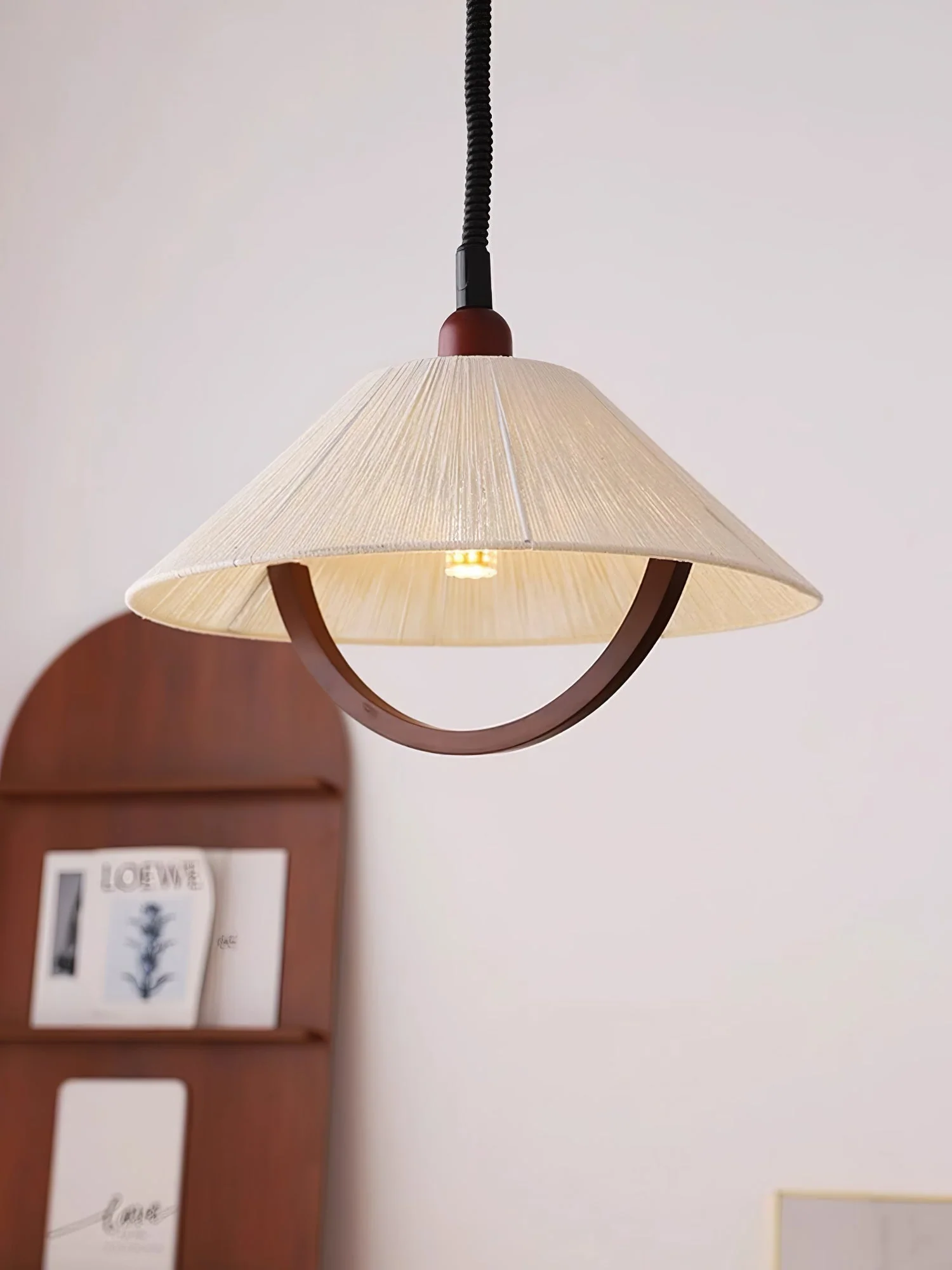 Syraeen Premium Nordic Art Wood Pendant Lamp - Image 9