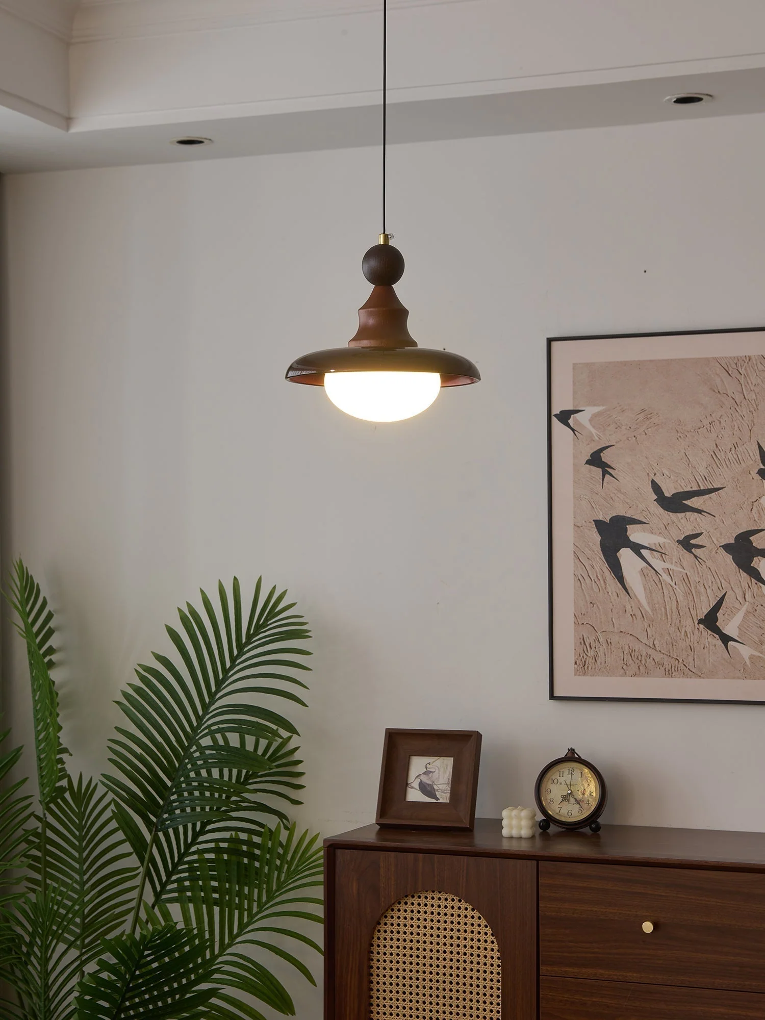Syraeeth Premium Nordic Art Wood Pendant Light - Image 10