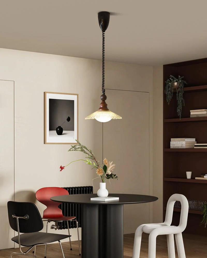 Syraeeth Premium Nordic Art Wood Pendant Light - Image 15