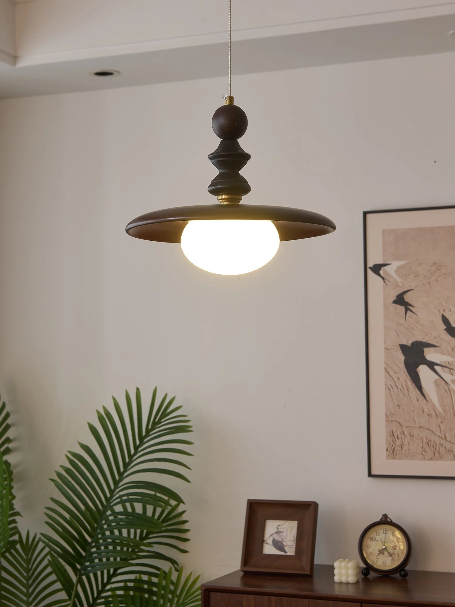 Syraeeth Premium Nordic Art Wood Pendant Light - Image 16