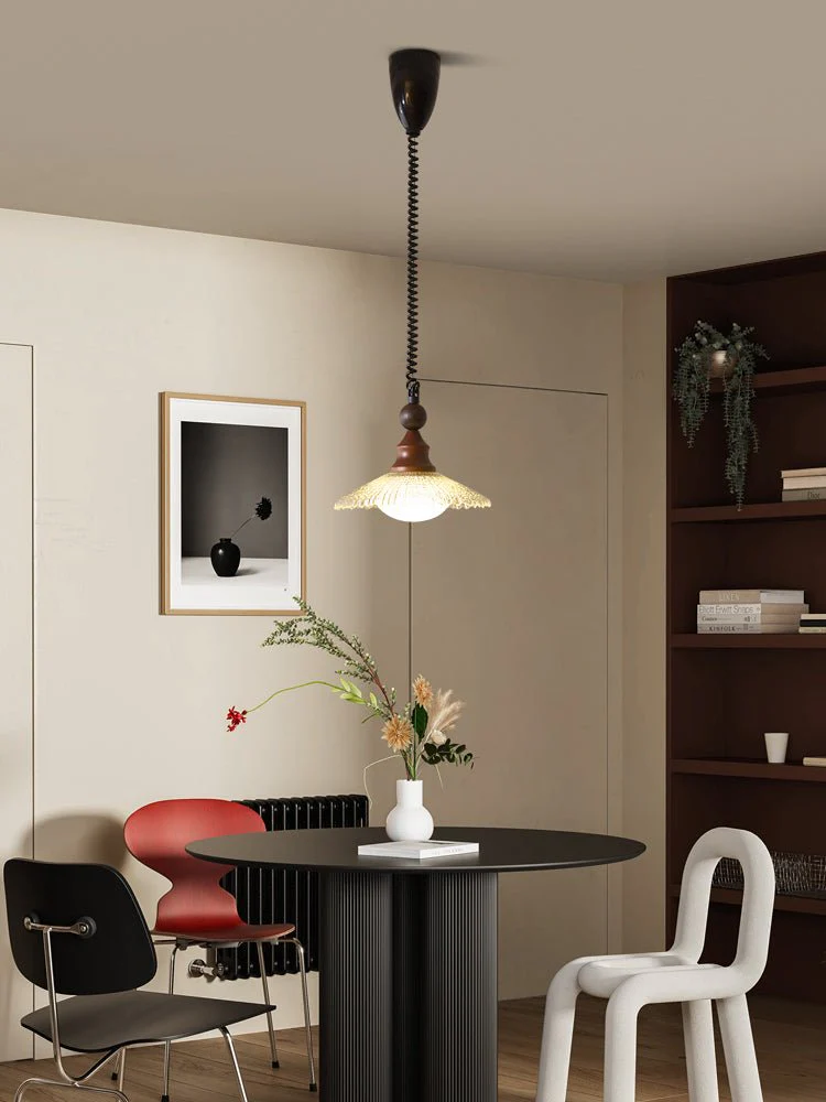 Syraeeth Premium Nordic Art Wood Pendant Light - Image 19