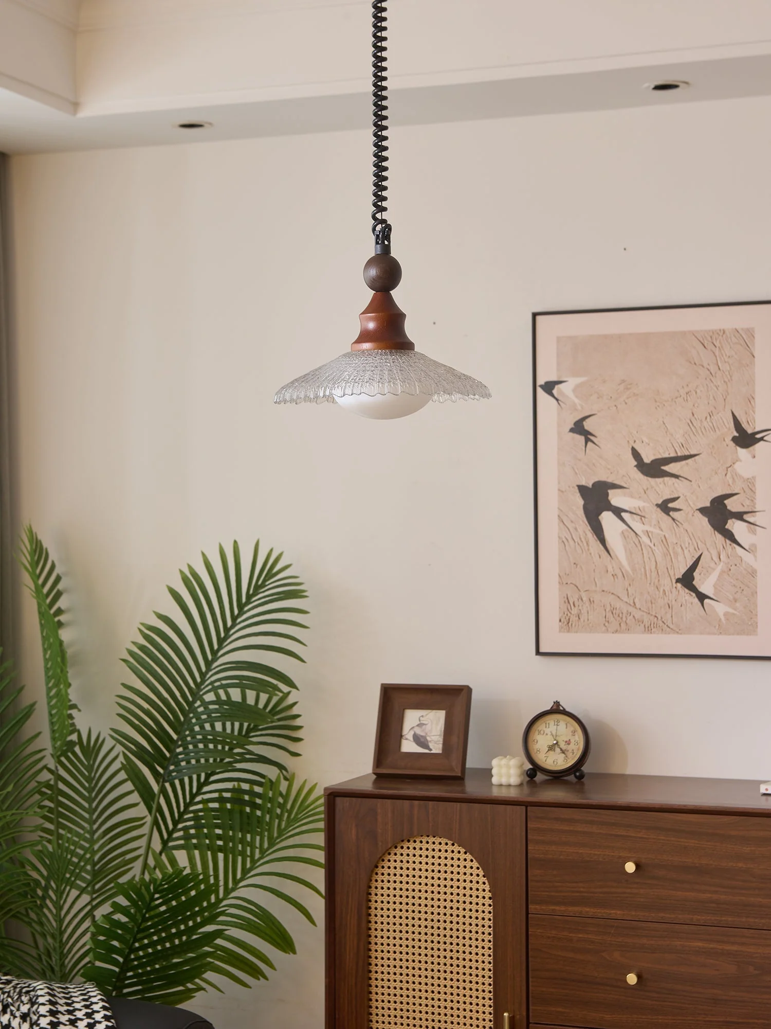 Syraeeth Premium Nordic Art Wood Pendant Light - Image 34
