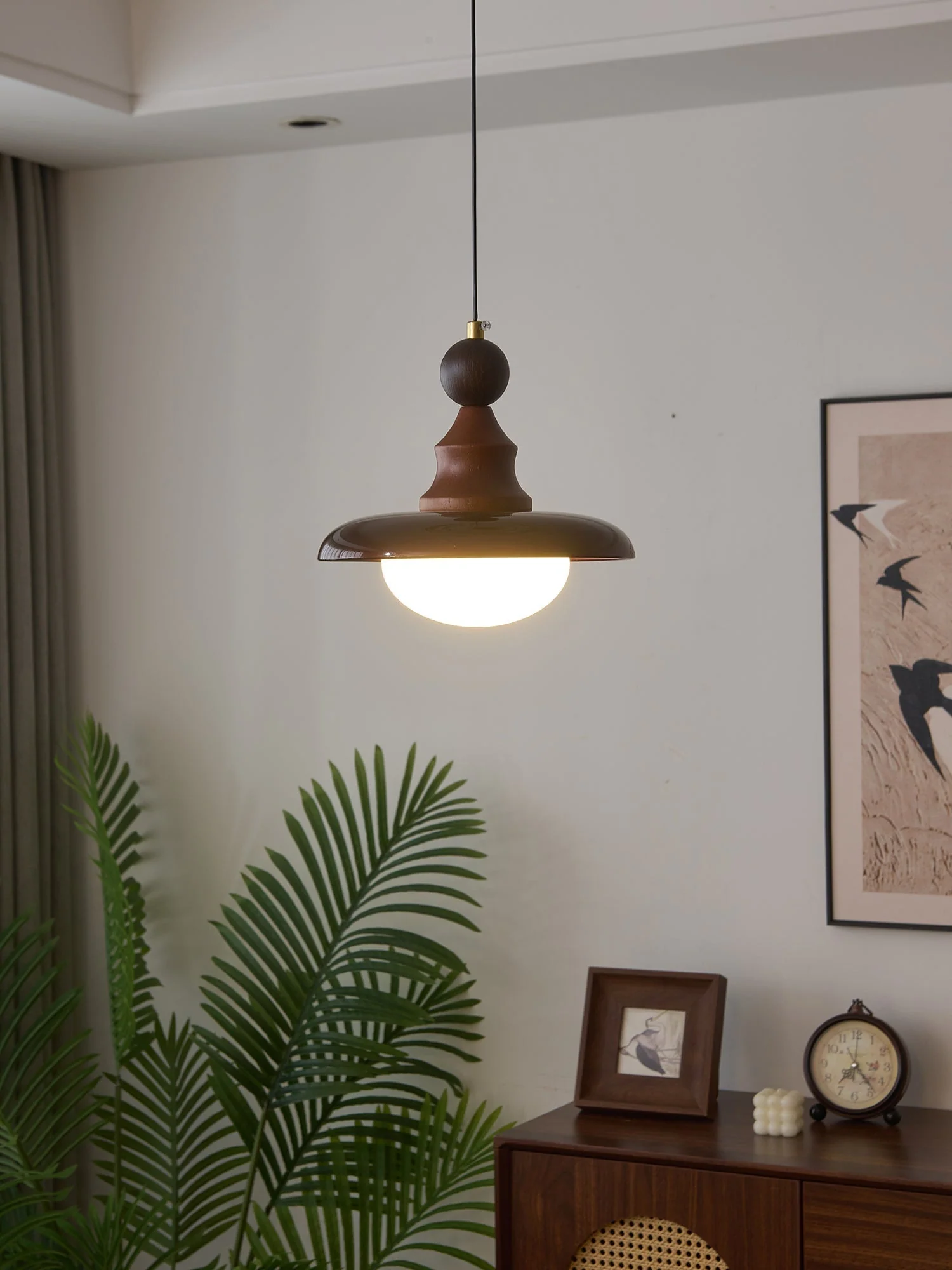 Syraeeth Premium Nordic Art Wood Pendant Light - Image 36