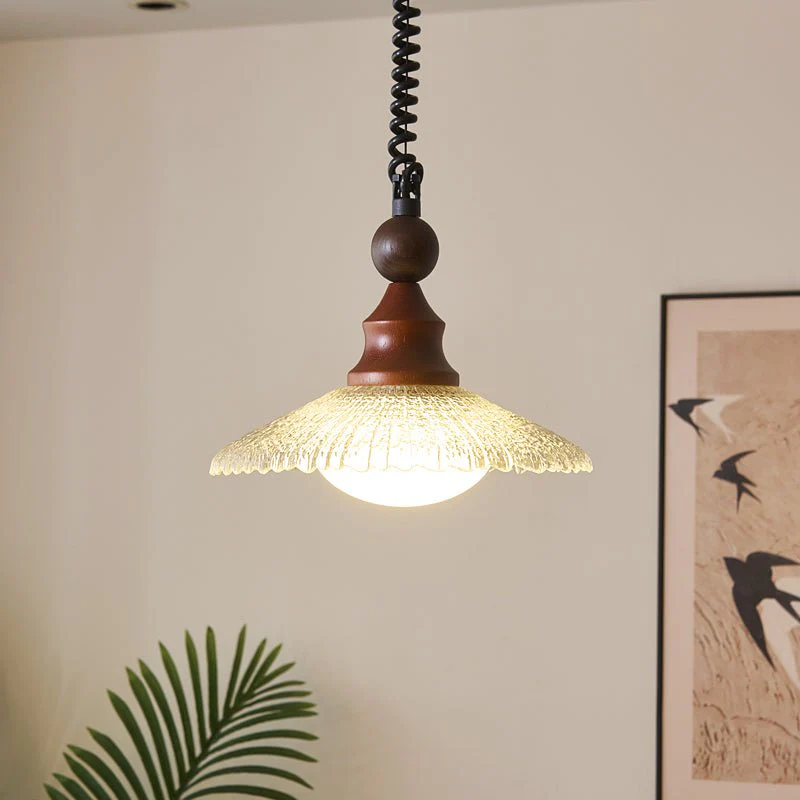 Syraeeth Premium Nordic Art Wood Pendant Light - Image 4