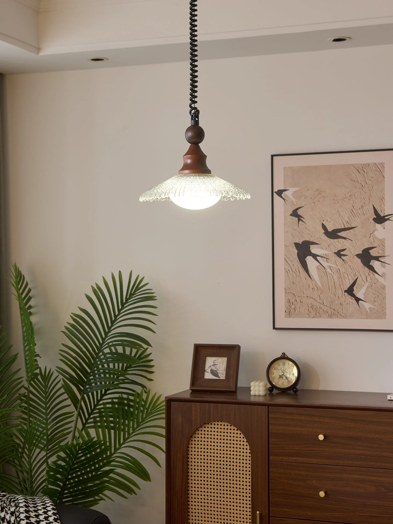 Syraeeth Premium Nordic Art Wood Pendant Light - Image 40