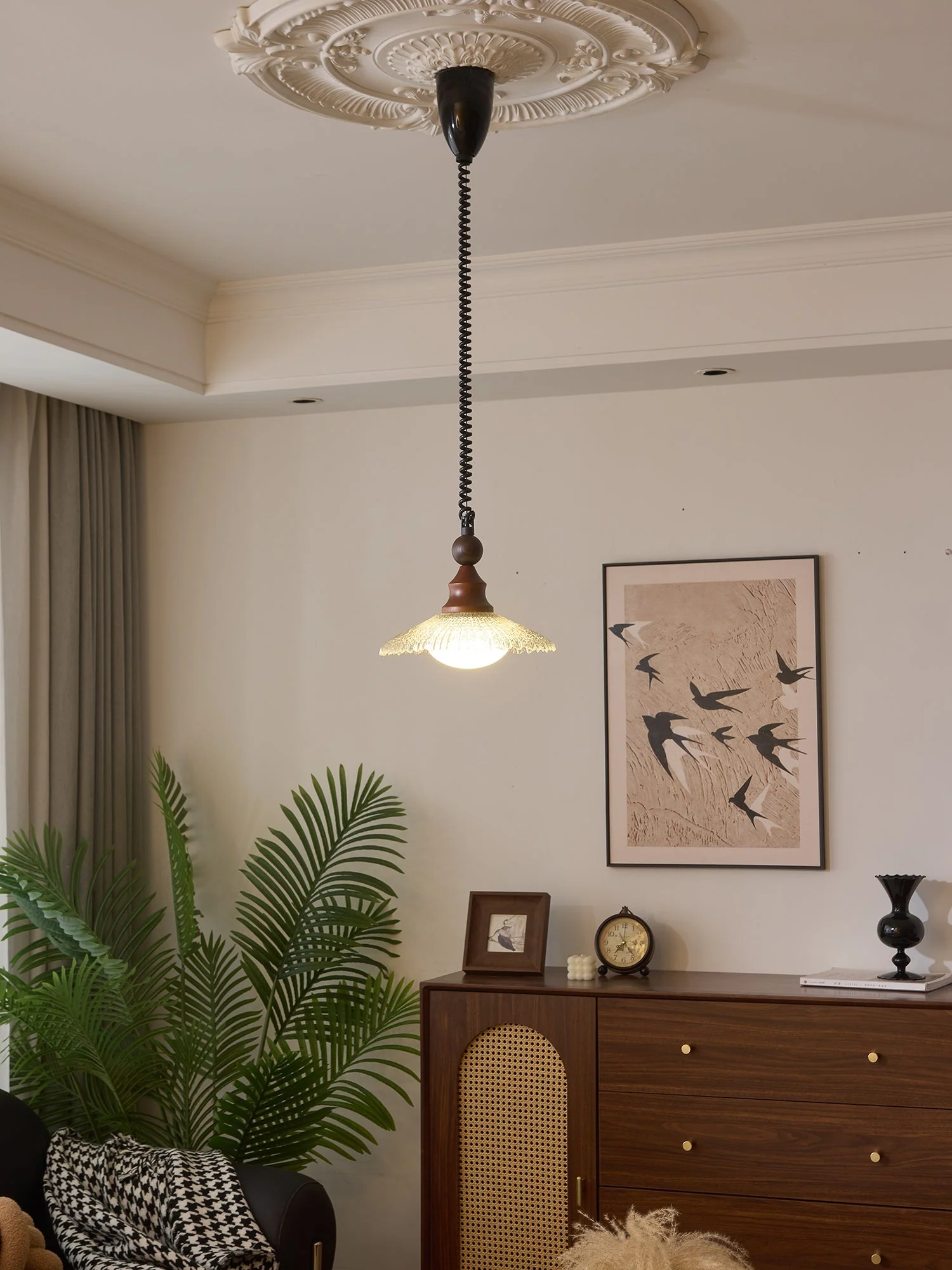 Syraeeth Premium Nordic Art Wood Pendant Light - Image 41
