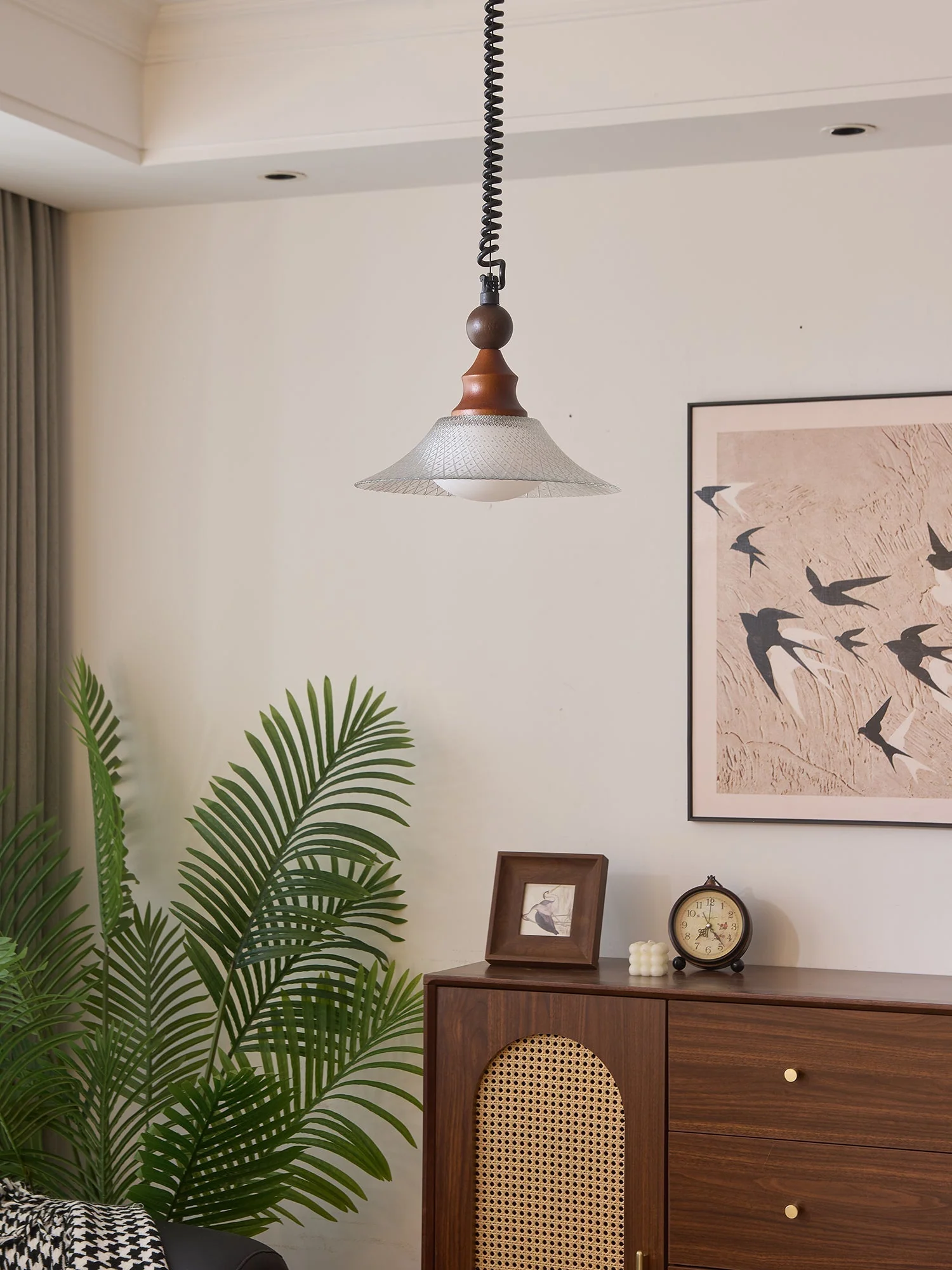 Syraeeth Premium Nordic Art Wood Pendant Light - Image 42