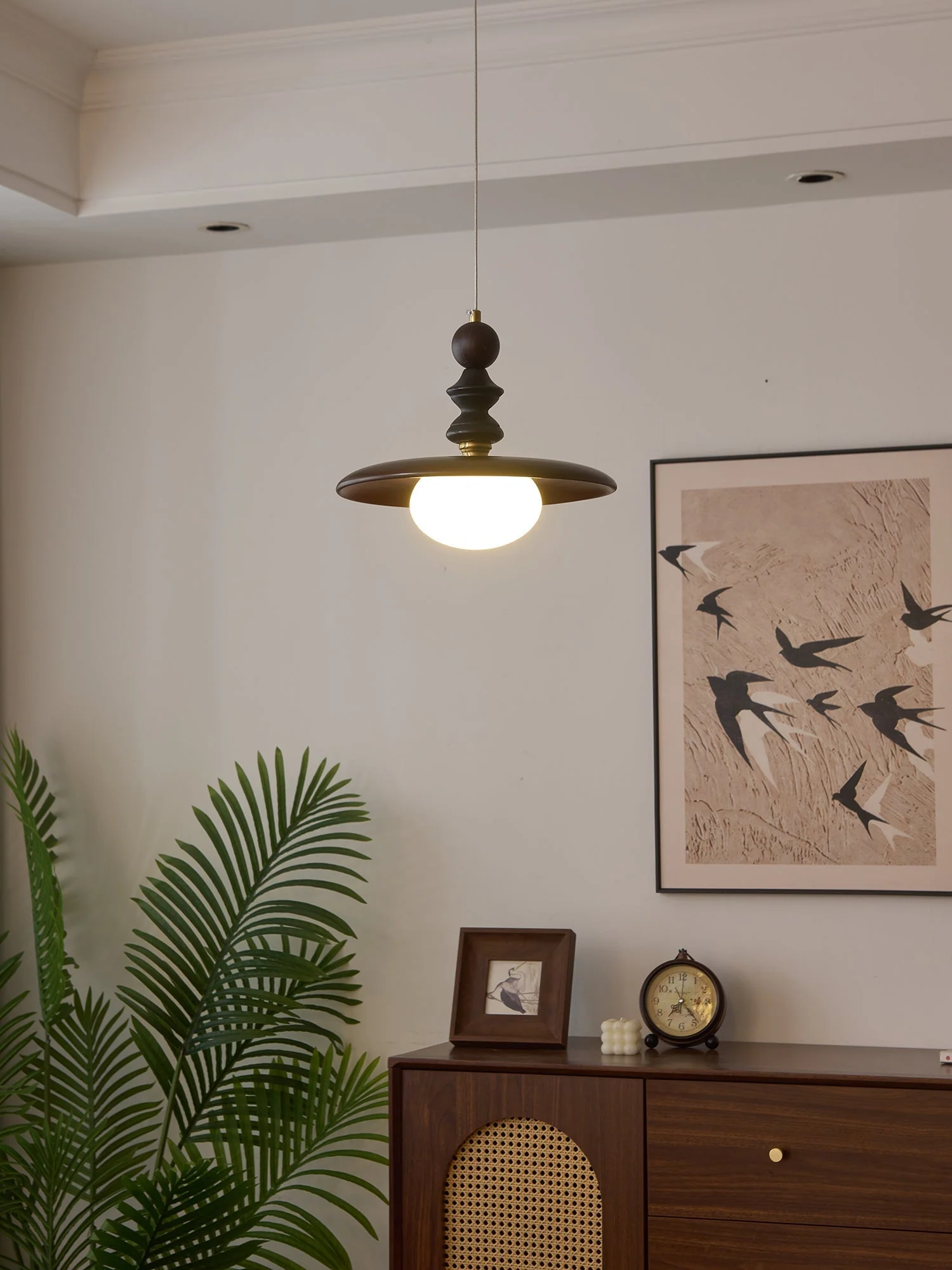 Syraeeth Premium Nordic Art Wood Pendant Light - Image 6