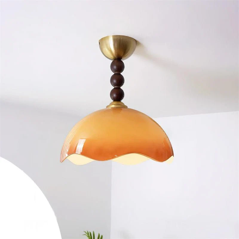Syraeia Nordic Art Coral Glass Ceiling Lamp - Image 14