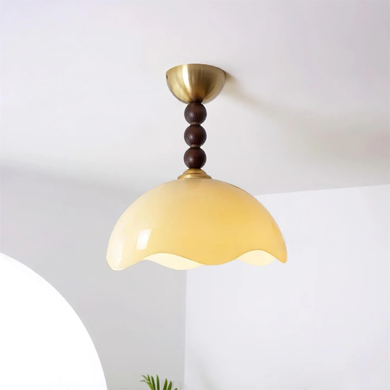 Syraeia Nordic Art Coral Glass Ceiling Lamp - Image 15