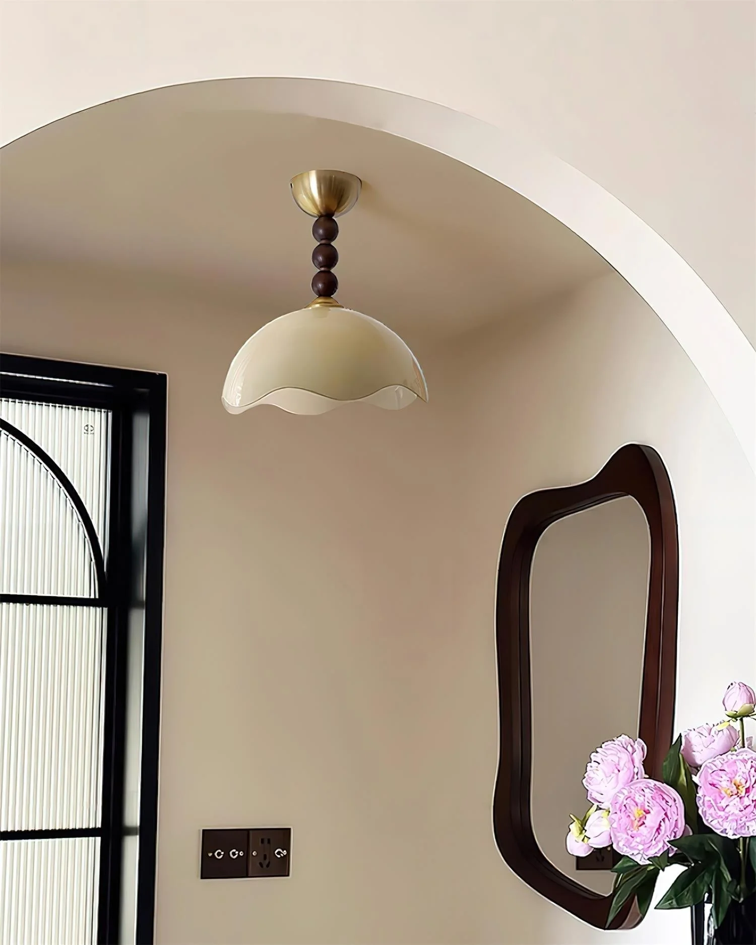 Syraeia Nordic Art Coral Glass Ceiling Lamp - Image 6