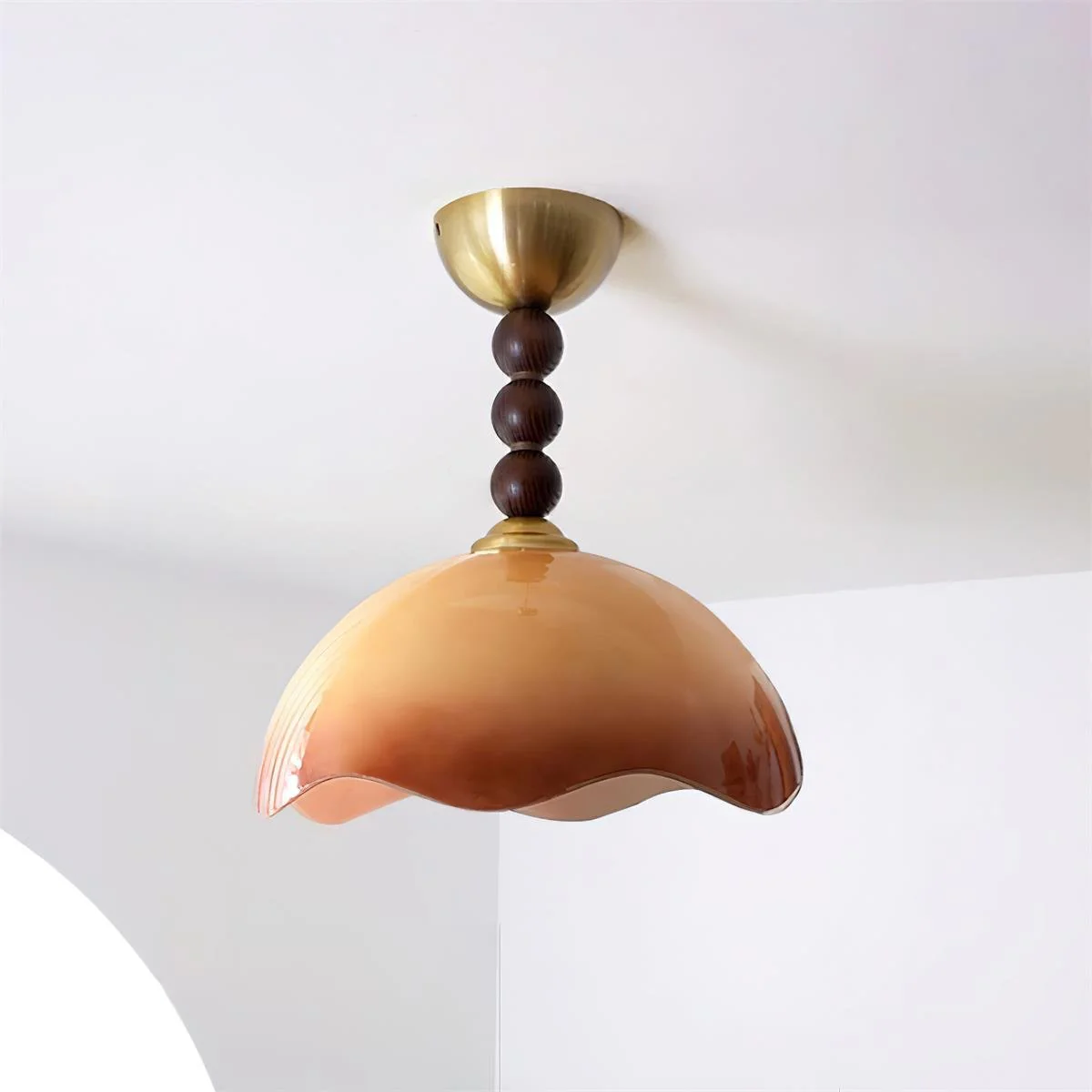 Syraeia Nordic Art Coral Glass Ceiling Lamp - Image 7
