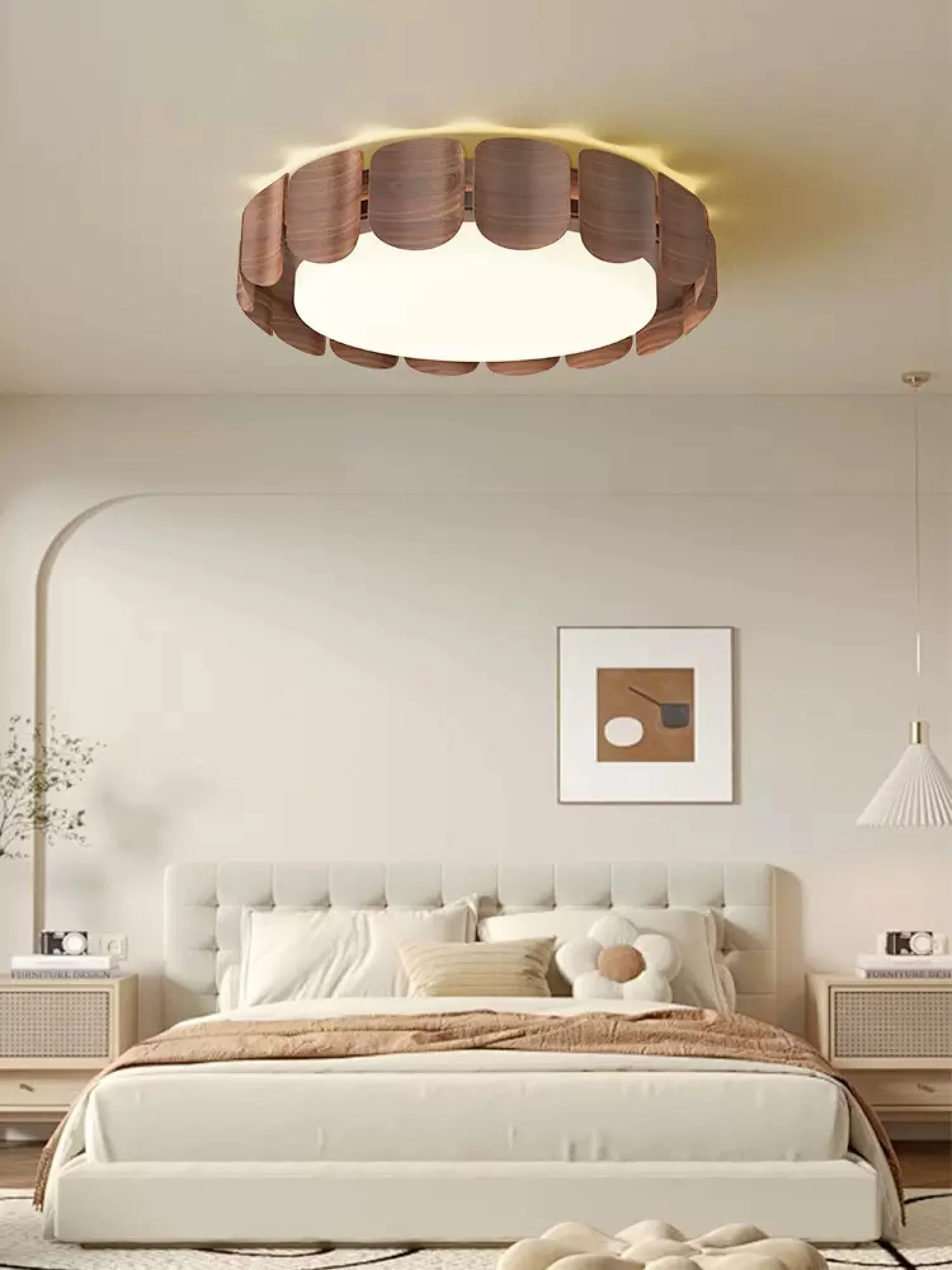 Syrinora Premium Nordic Art Flare Ceiling Light - Image 15