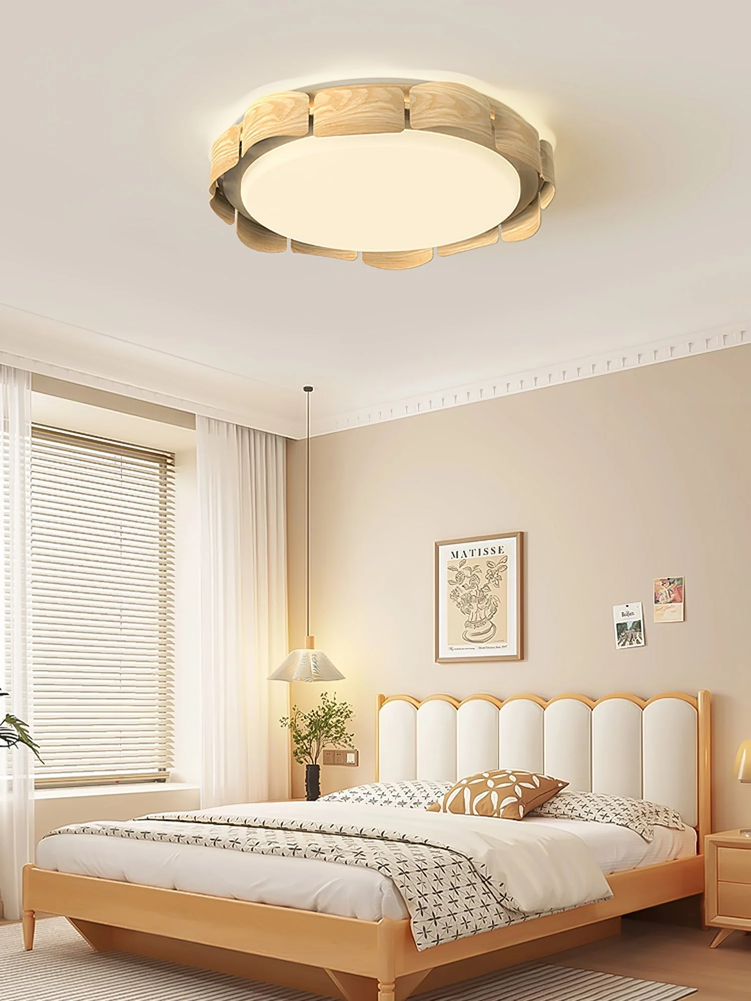 Syrinora Premium Nordic Art Flare Ceiling Light - Image 17