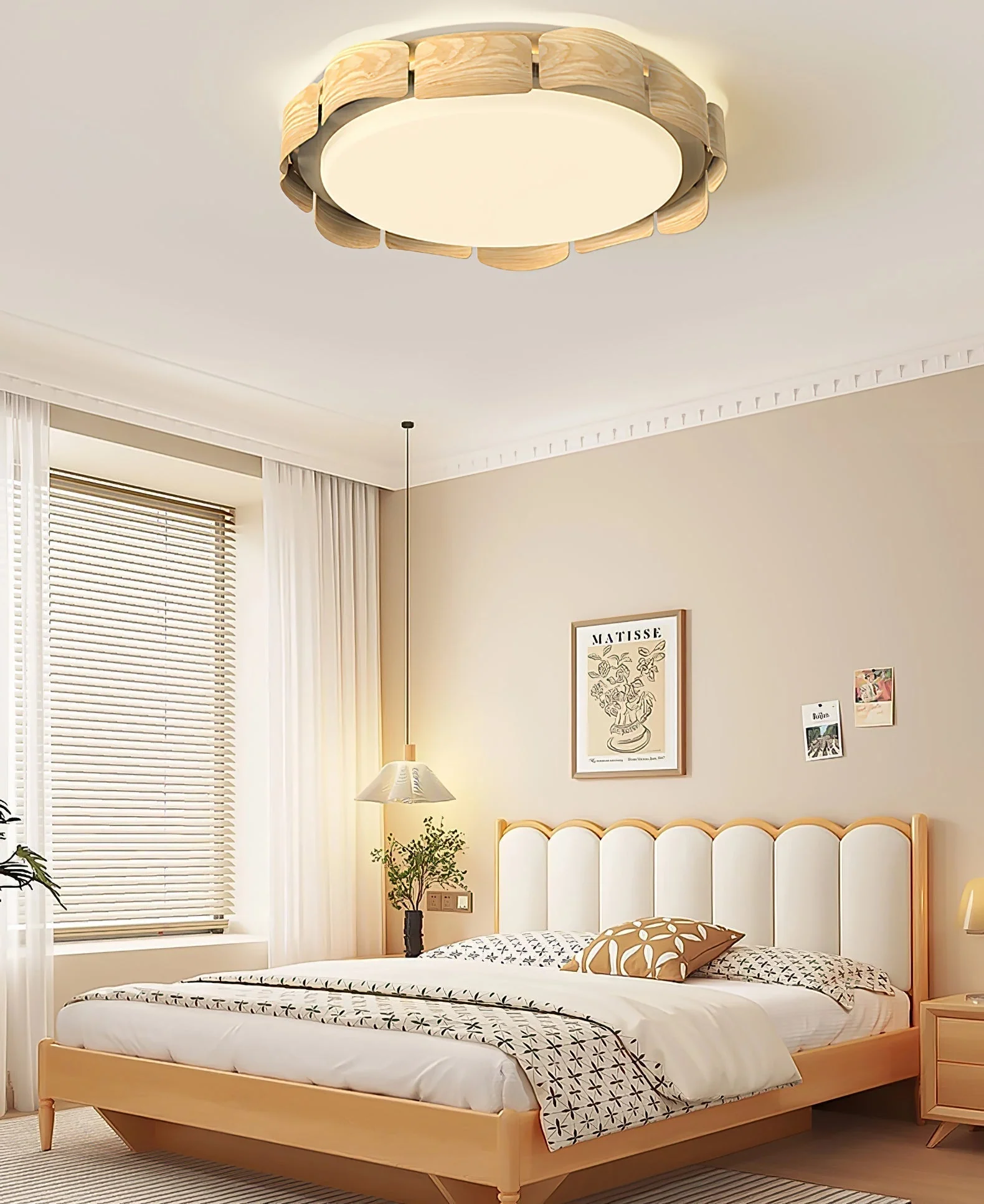 Syrinora Premium Nordic Art Flare Ceiling Light - Image 19