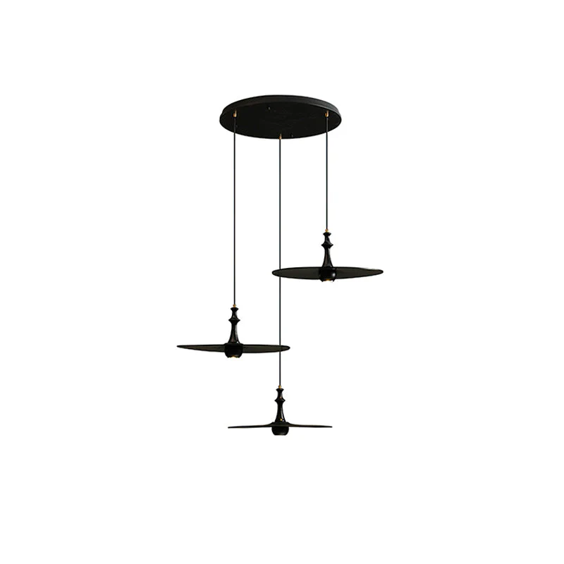 Syrinyra Sculptural Wood Disc Pendant Light - Image 44