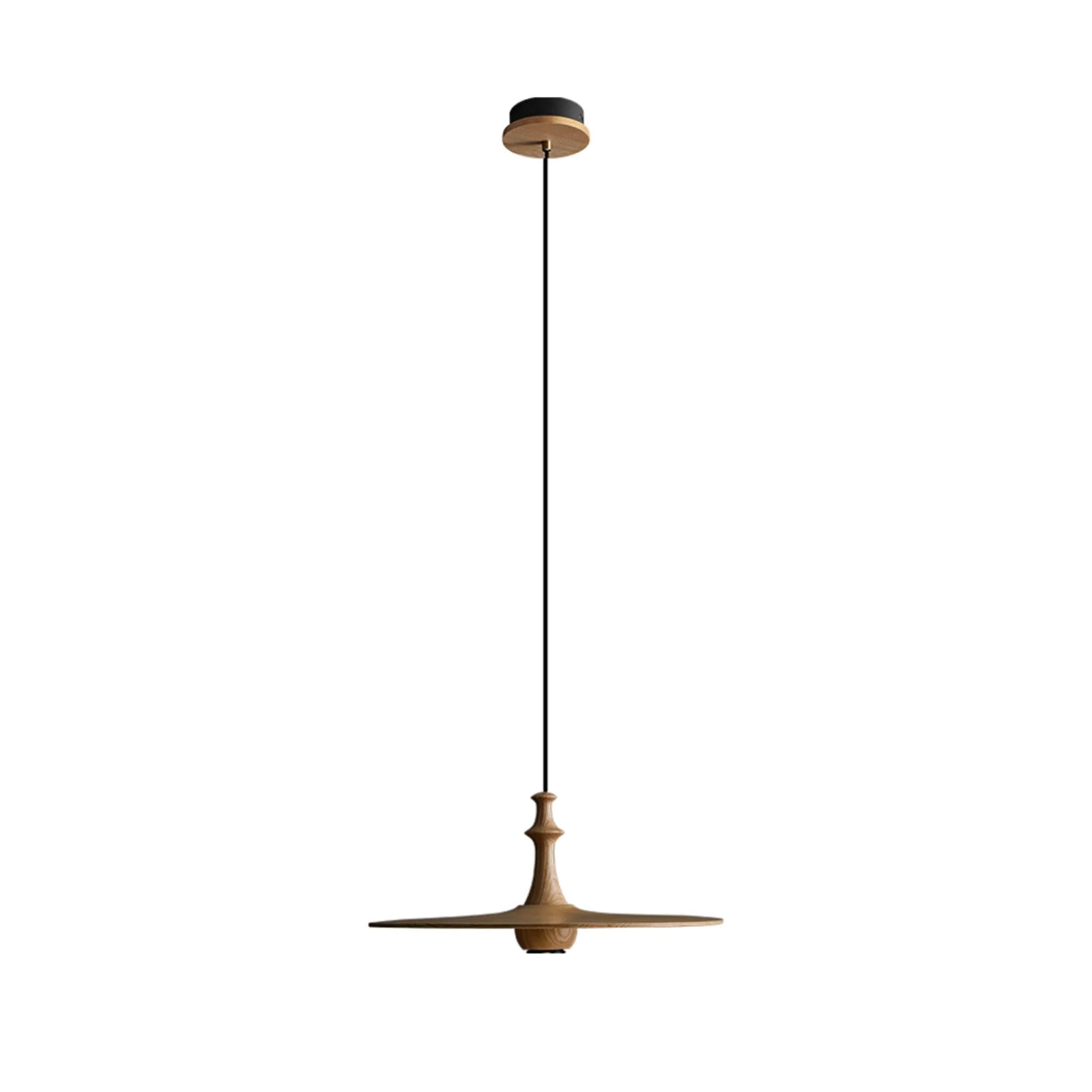 Syrinyra Sculptural Wood Disc Pendant Light - Image 47