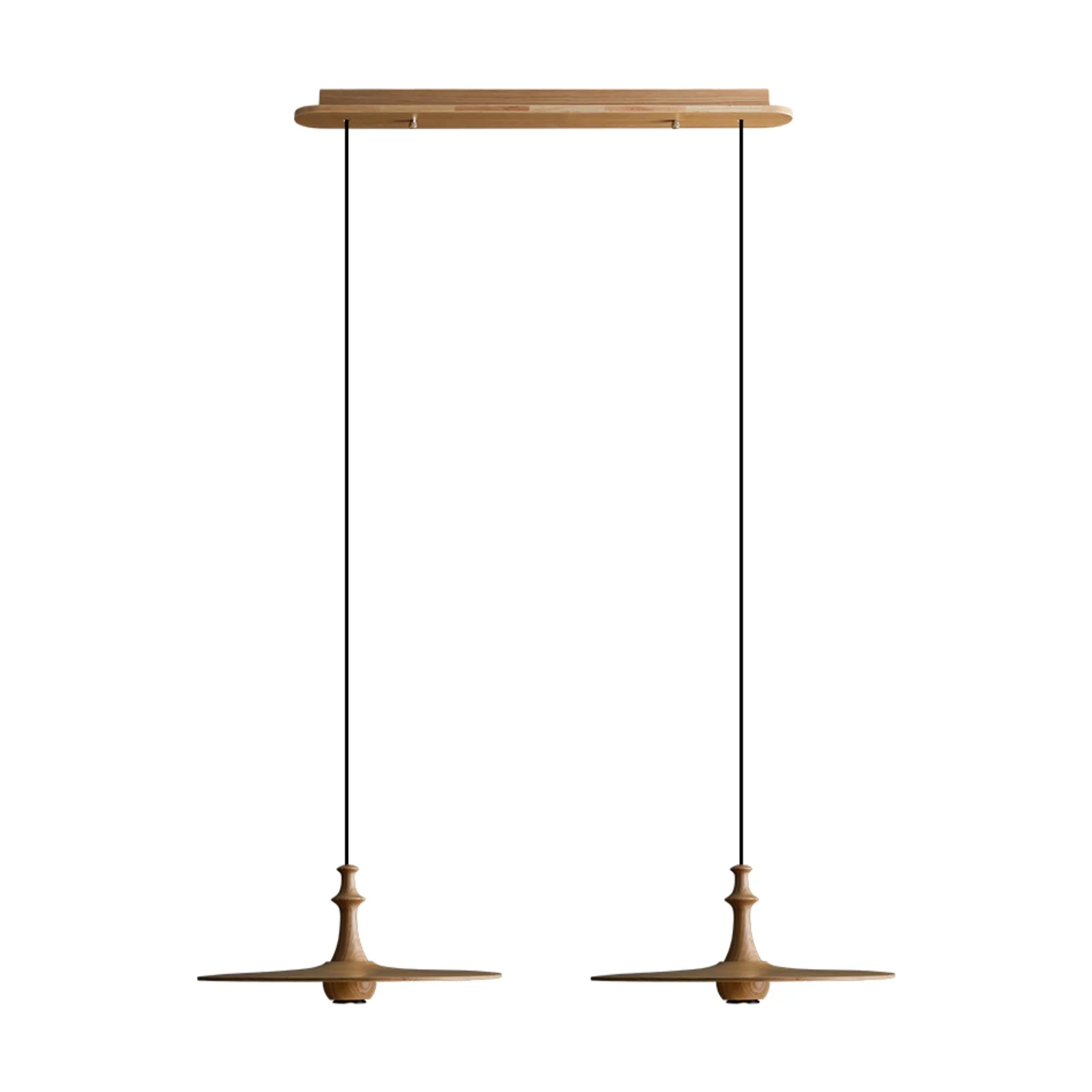 Syrinyra Sculptural Wood Disc Pendant Light - Image 50