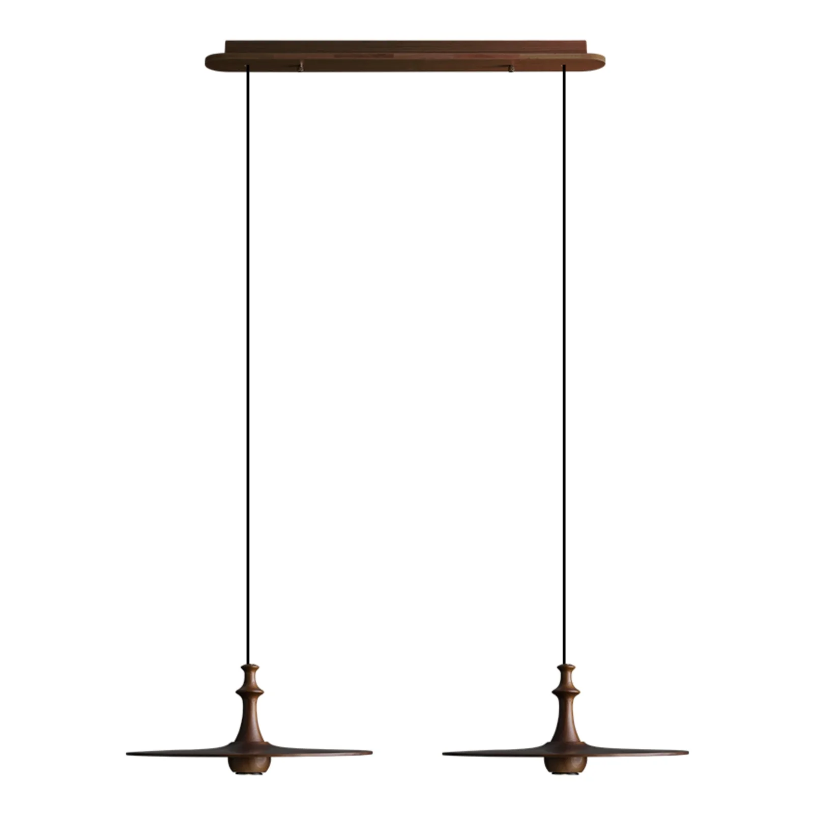 Syrinyra Sculptural Wood Disc Pendant Light - Image 51